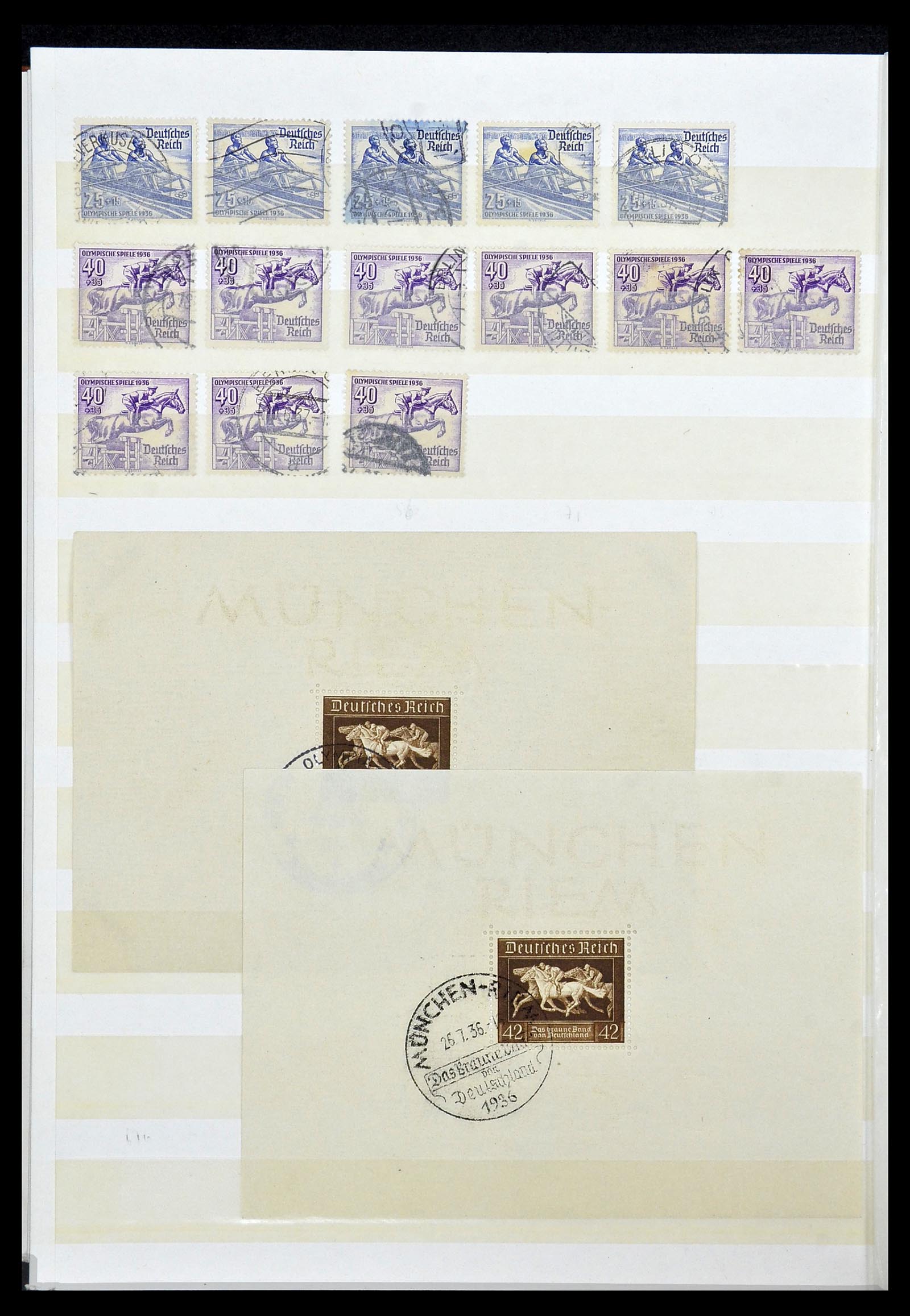 34270 022 - Stamp collection 34270 German Reich 1872-1942.