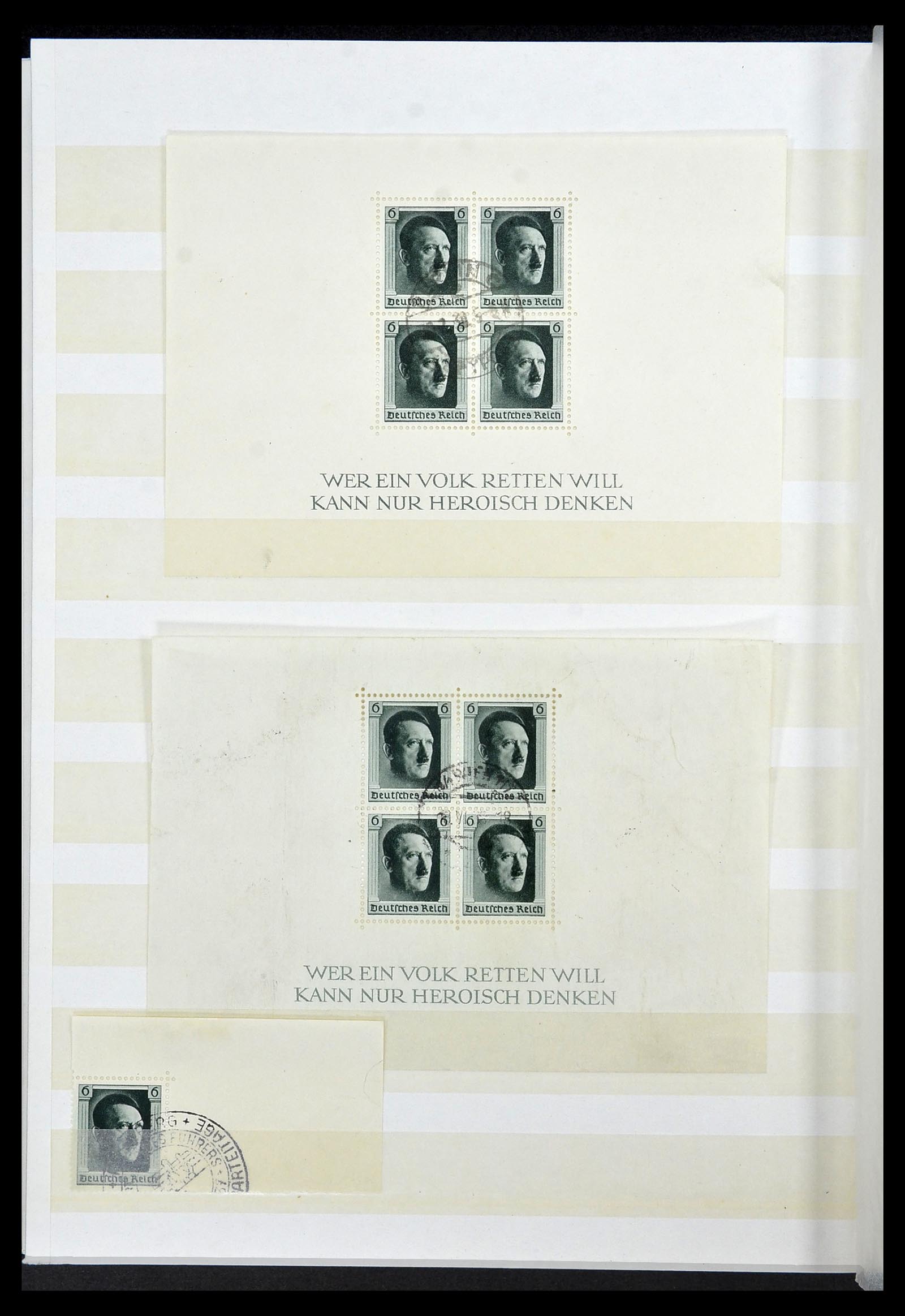 34270 025 - Postzegelverzameling 34270 Duitse Rijk 1872-1942.