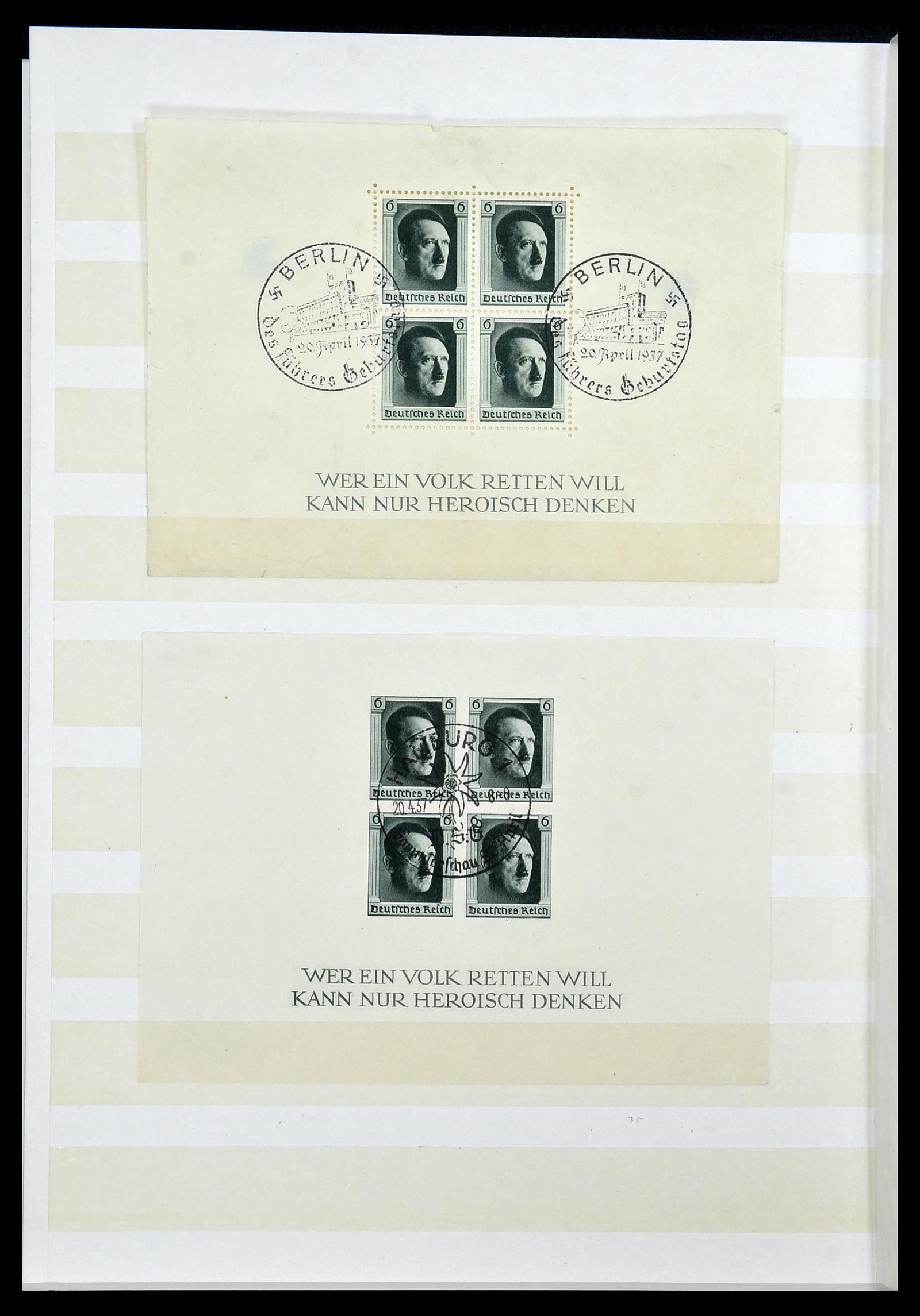 34270 026 - Postzegelverzameling 34270 Duitse Rijk 1872-1942.