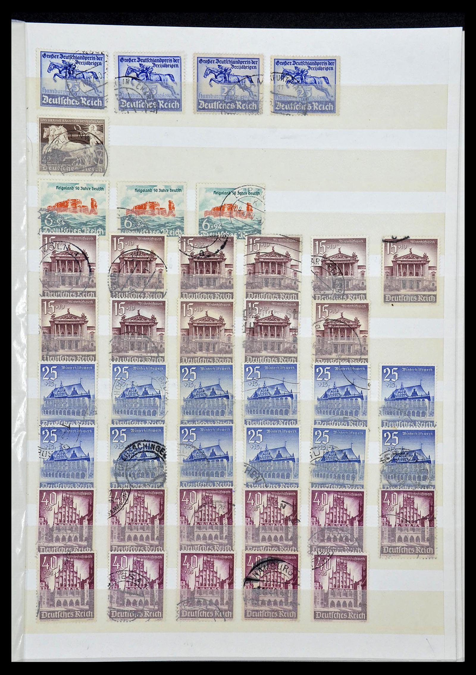 34270 032 - Postzegelverzameling 34270 Duitse Rijk 1872-1942.