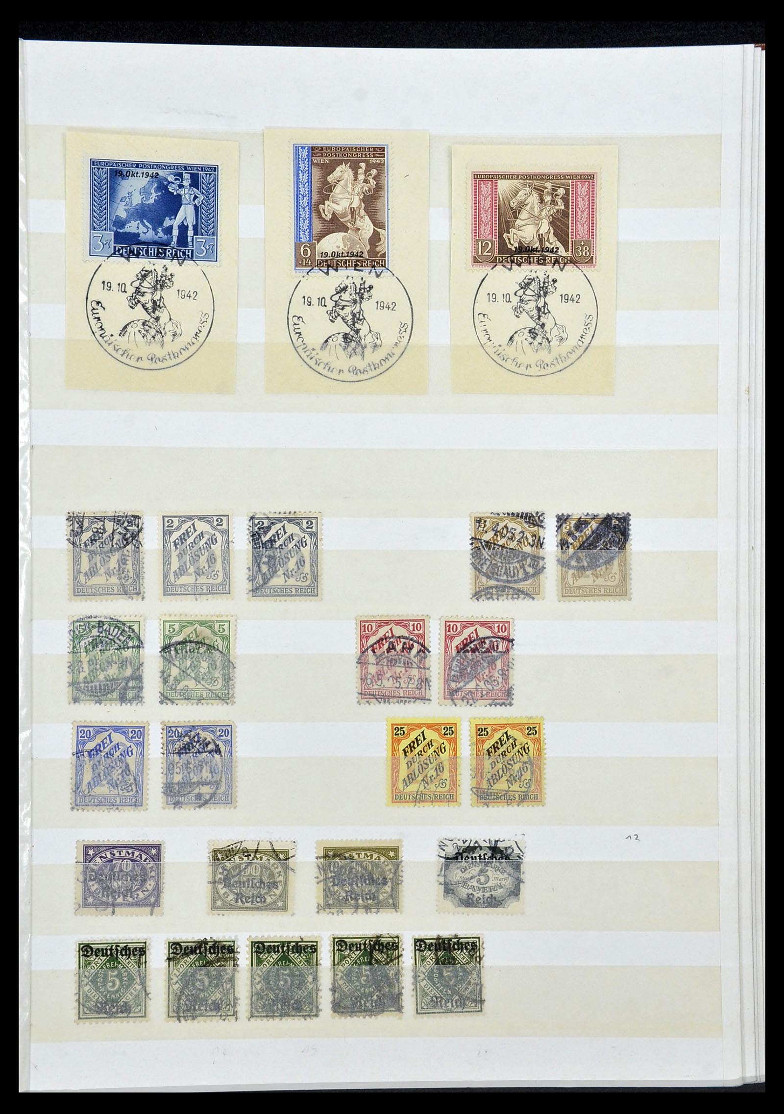 34270 035 - Postzegelverzameling 34270 Duitse Rijk 1872-1942.
