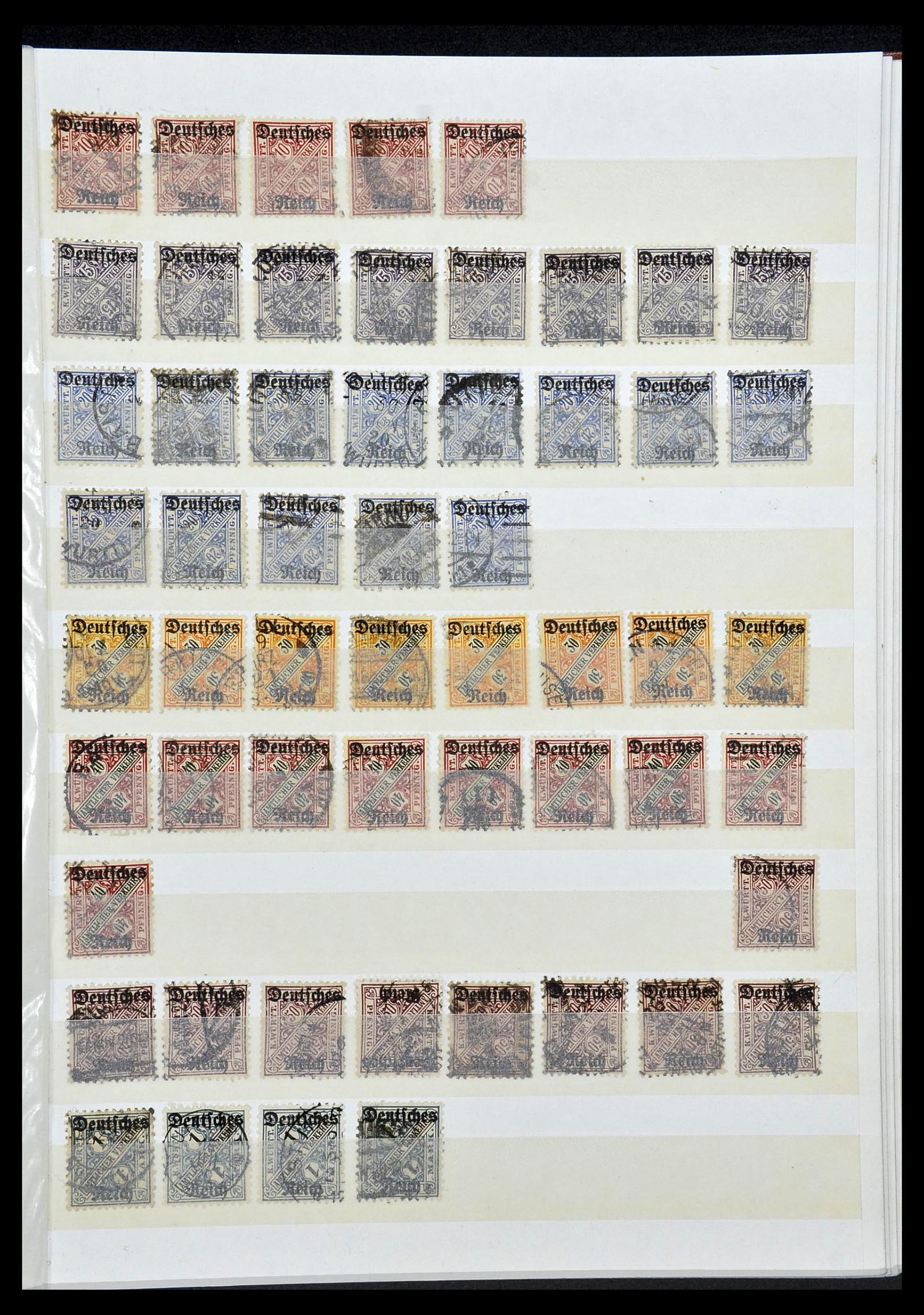 34270 036 - Postzegelverzameling 34270 Duitse Rijk 1872-1942.