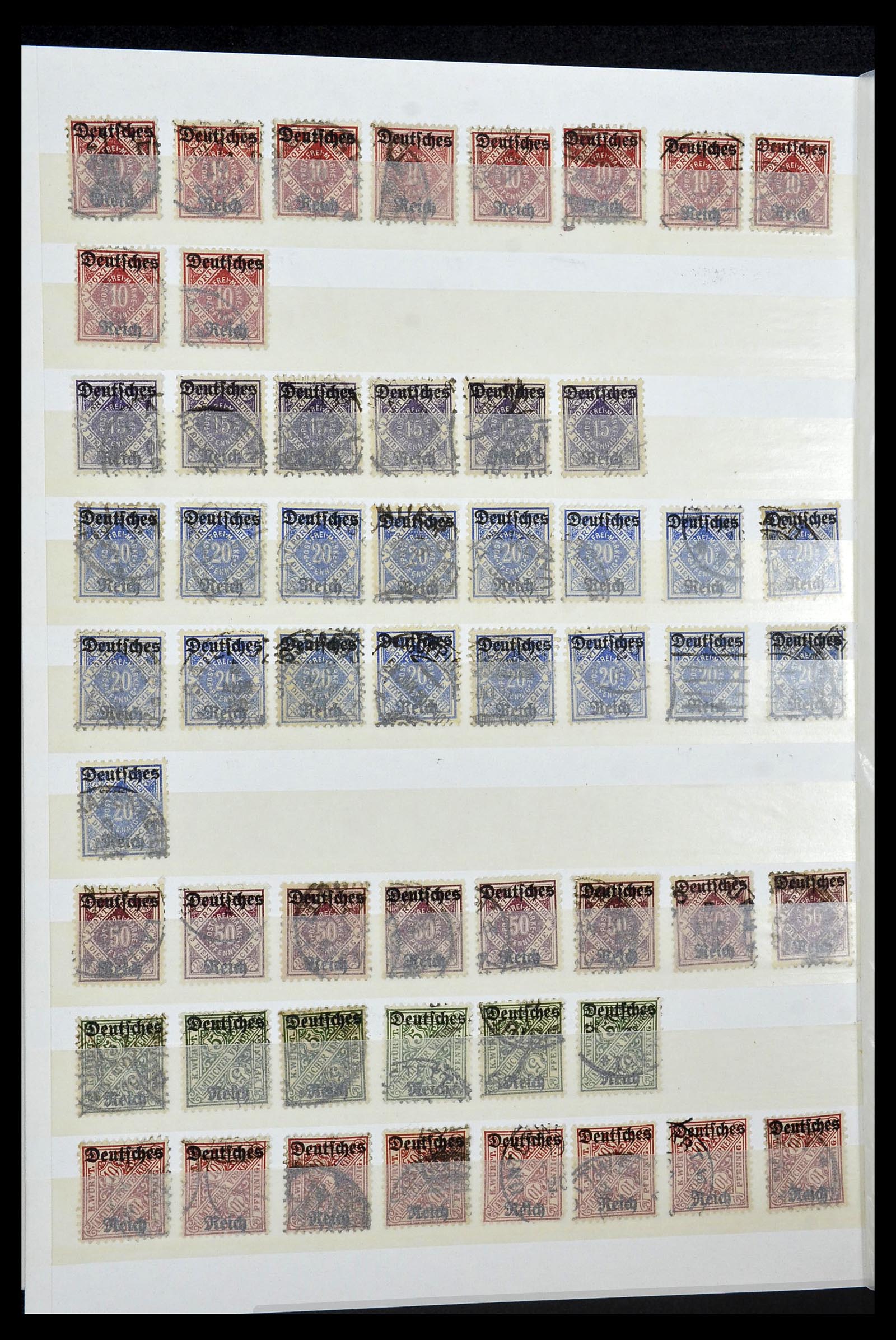 34270 037 - Postzegelverzameling 34270 Duitse Rijk 1872-1942.
