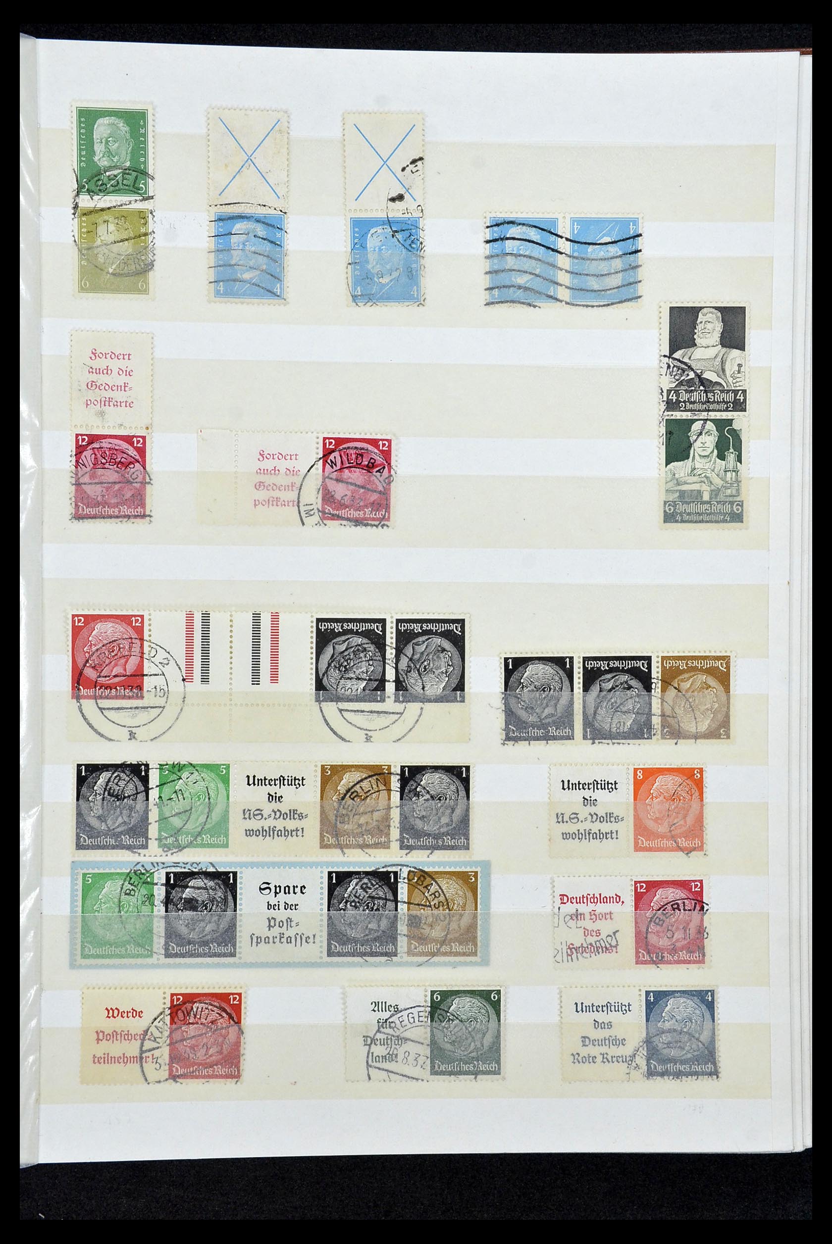34270 039 - Postzegelverzameling 34270 Duitse Rijk 1872-1942.
