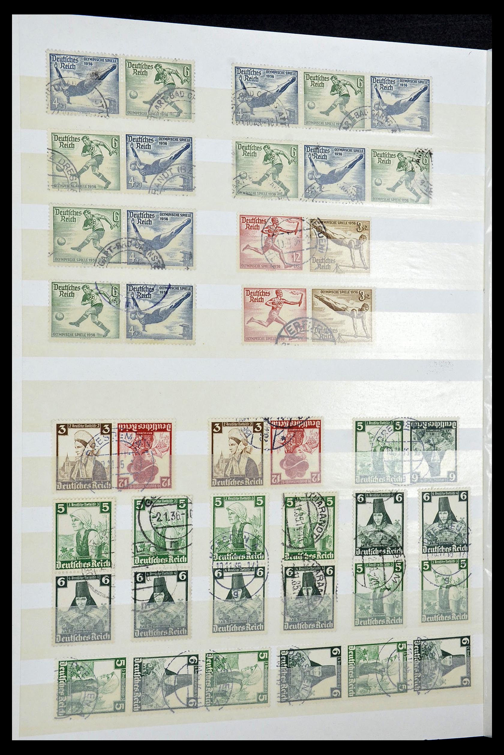 34270 042 - Postzegelverzameling 34270 Duitse Rijk 1872-1942.