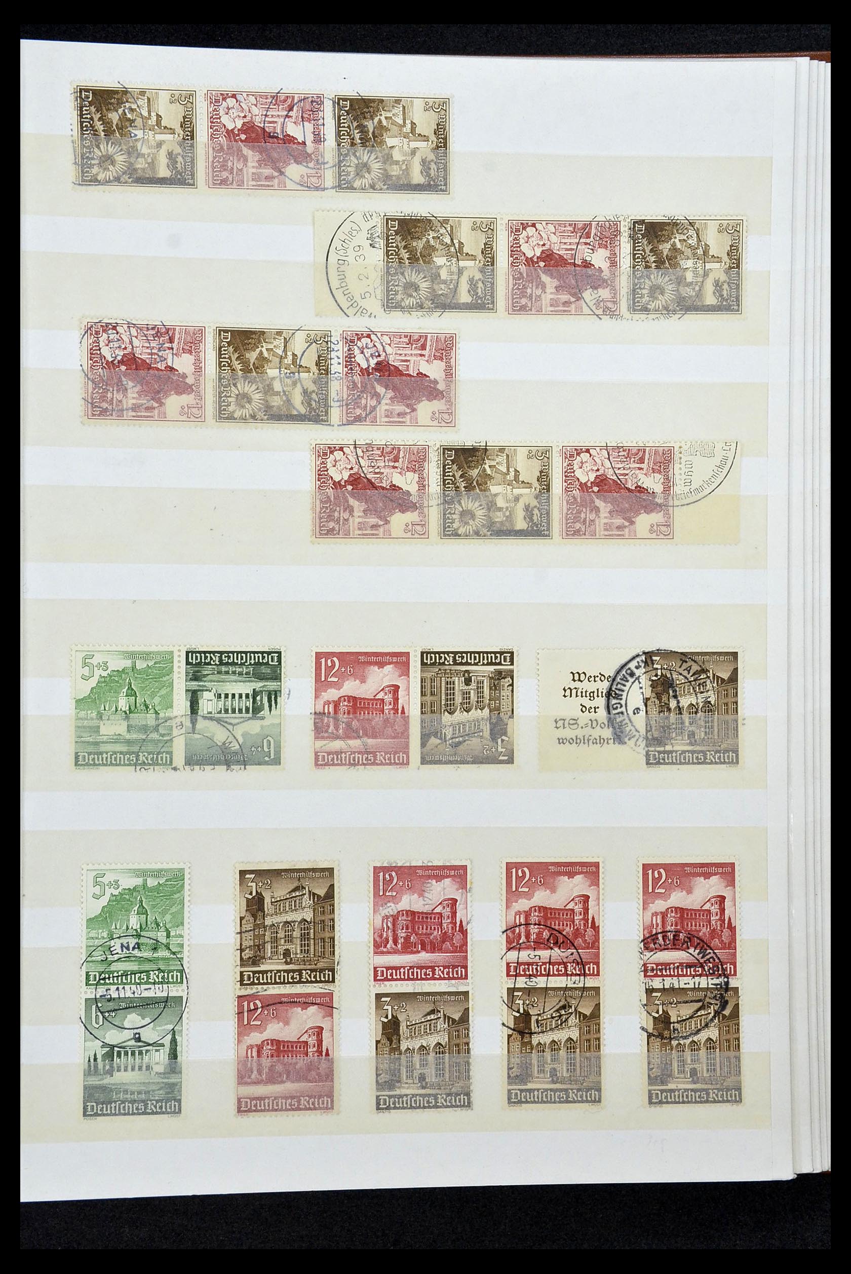 34270 045 - Postzegelverzameling 34270 Duitse Rijk 1872-1942.