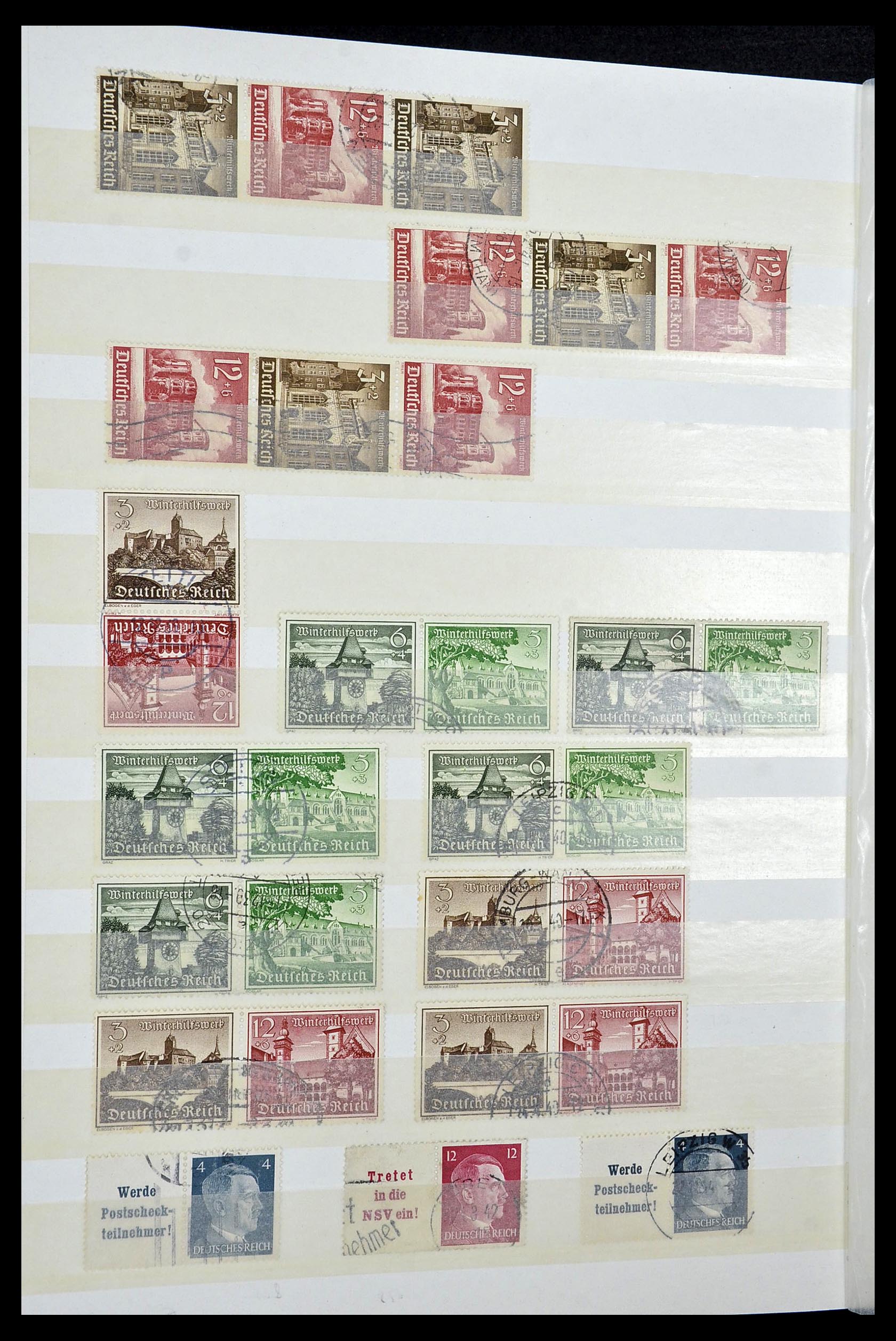 34270 046 - Postzegelverzameling 34270 Duitse Rijk 1872-1942.