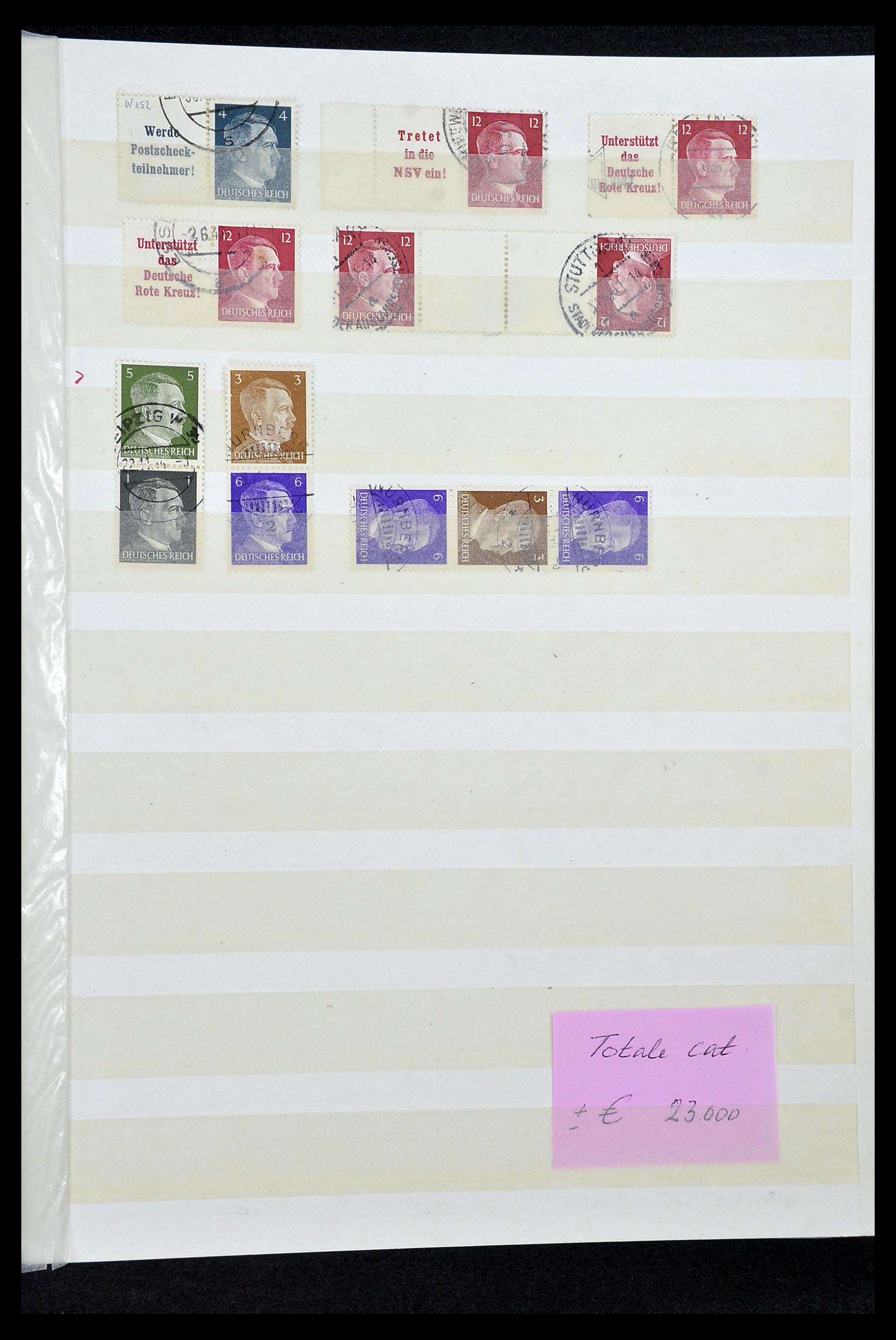 34270 047 - Stamp collection 34270 German Reich 1872-1942.