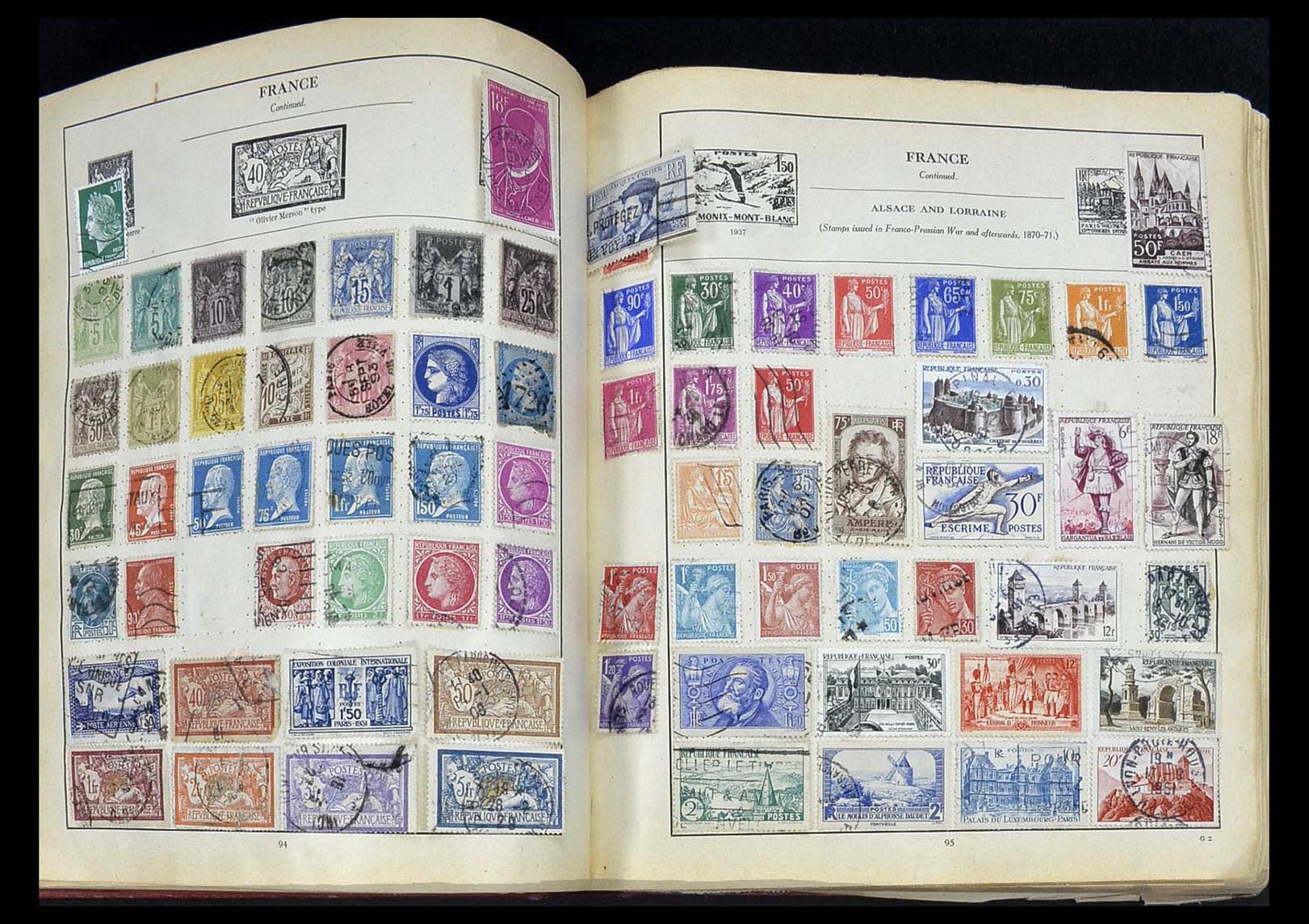 34271 045 - Stamp collection 34271 World 1870-1970.