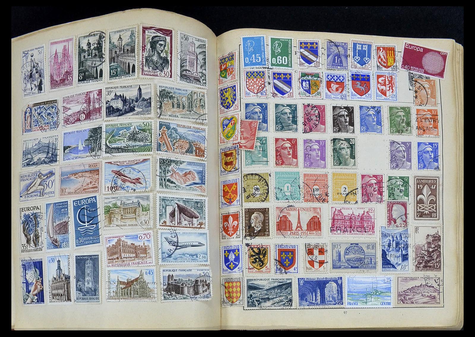 34271 047 - Stamp collection 34271 World 1870-1970.