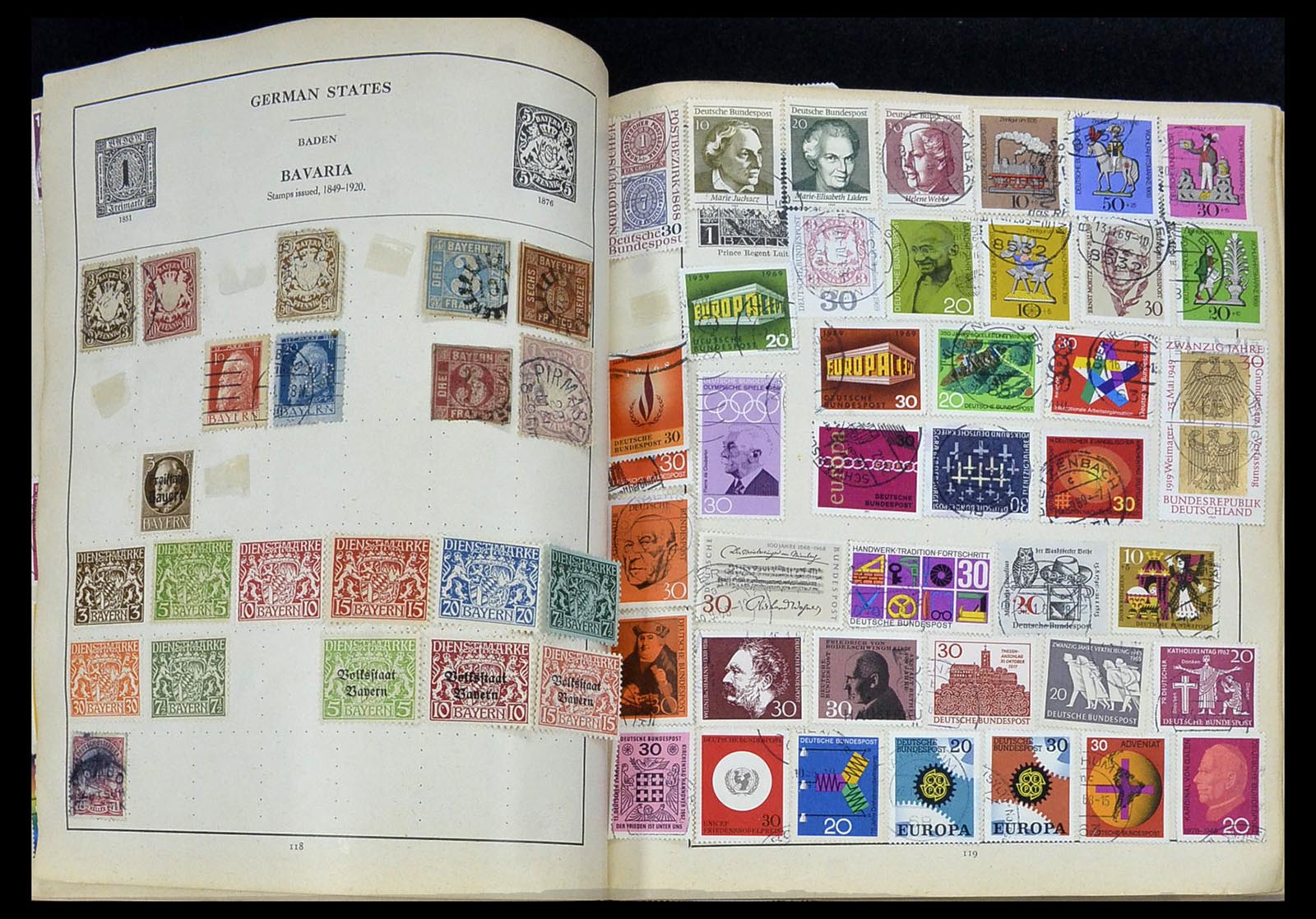 34271 058 - Stamp collection 34271 World 1870-1970.