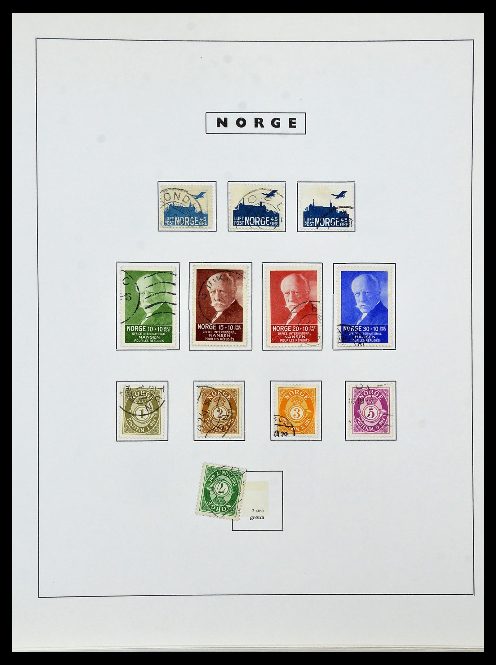 34274 017 - Postzegelverzameling 34274 Noorwegen 1856-2012.