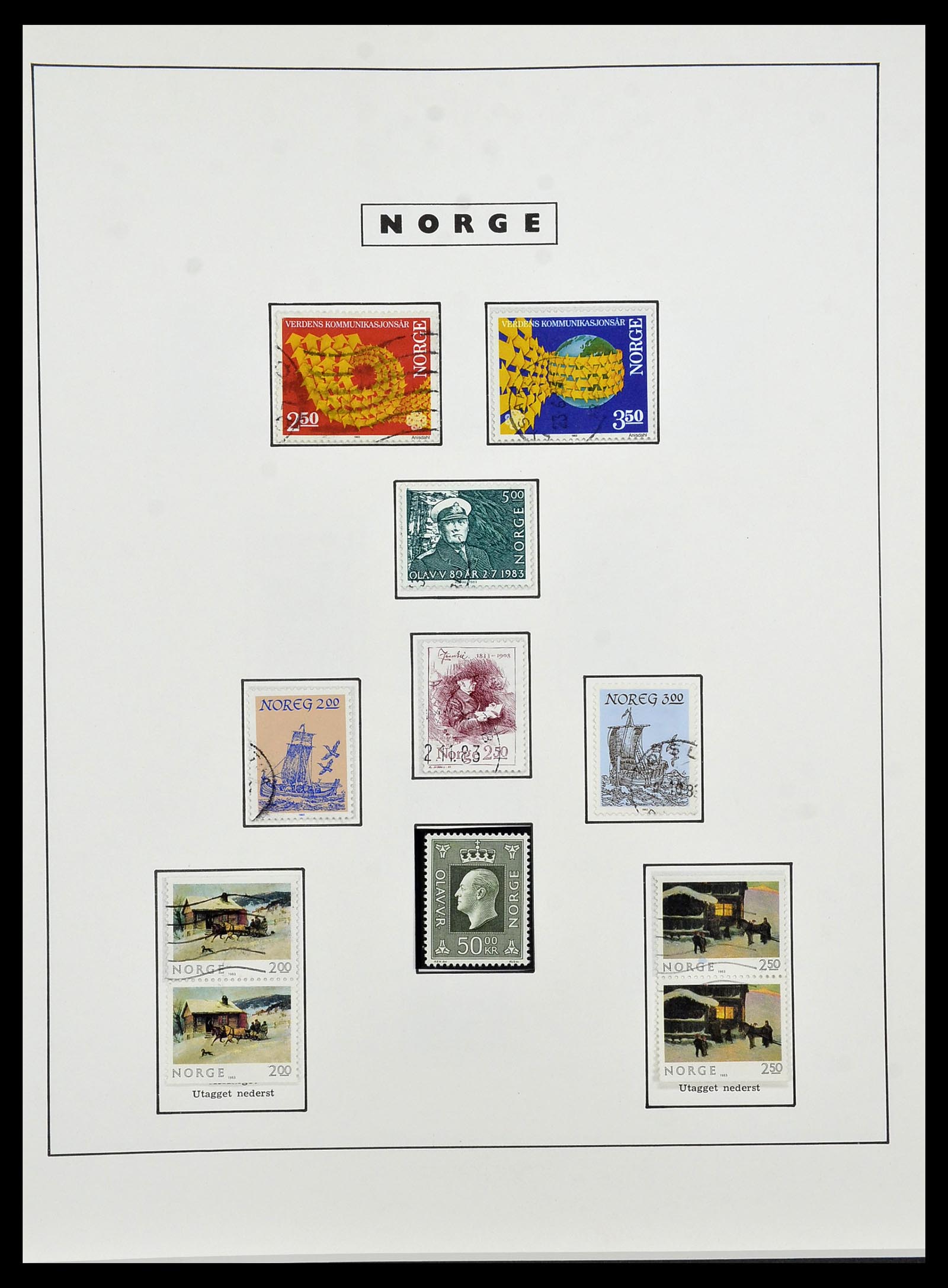 34274 082 - Stamp collection 34274 Norway 1856-2012.