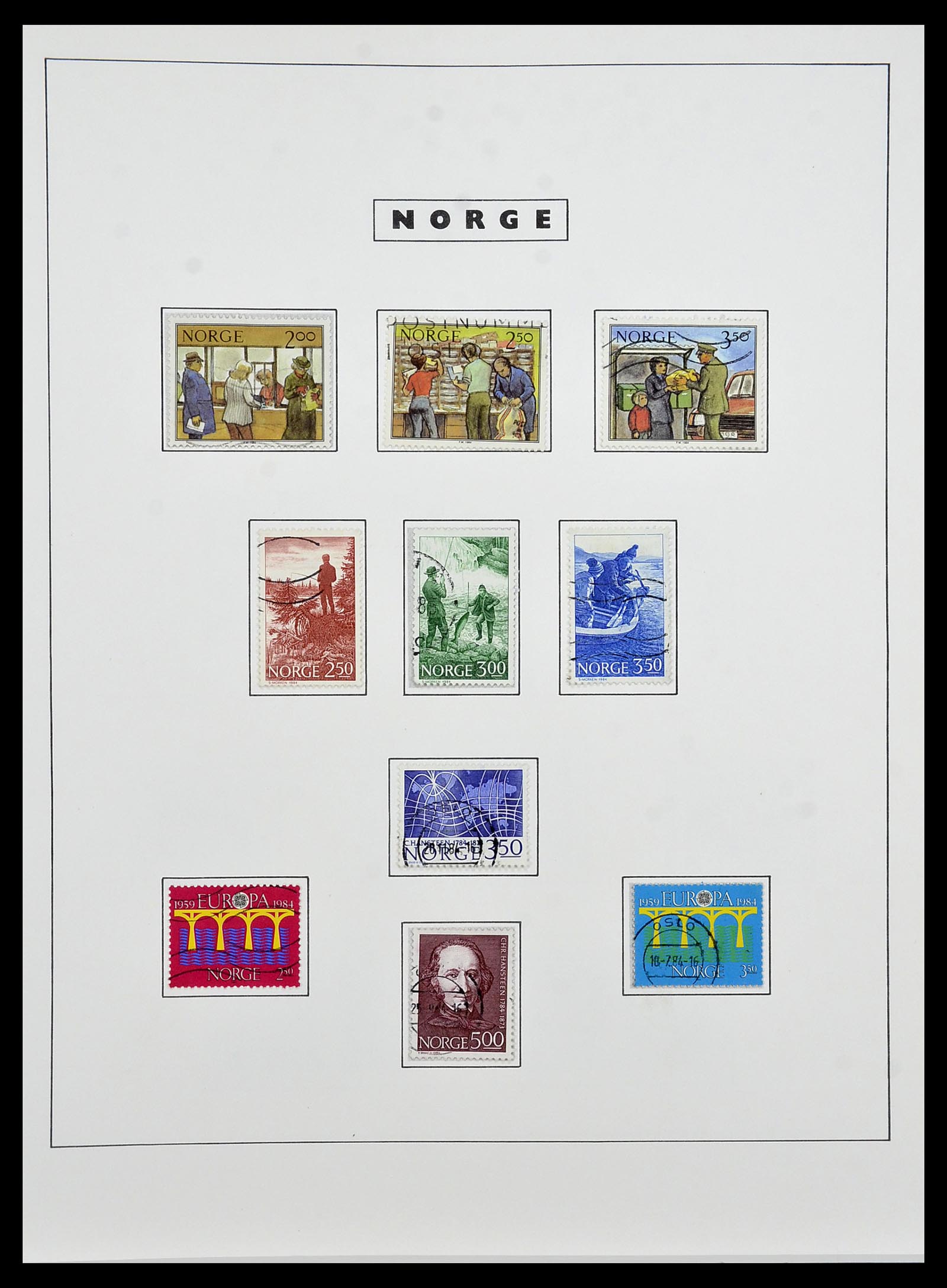 34274 084 - Stamp collection 34274 Norway 1856-2012.