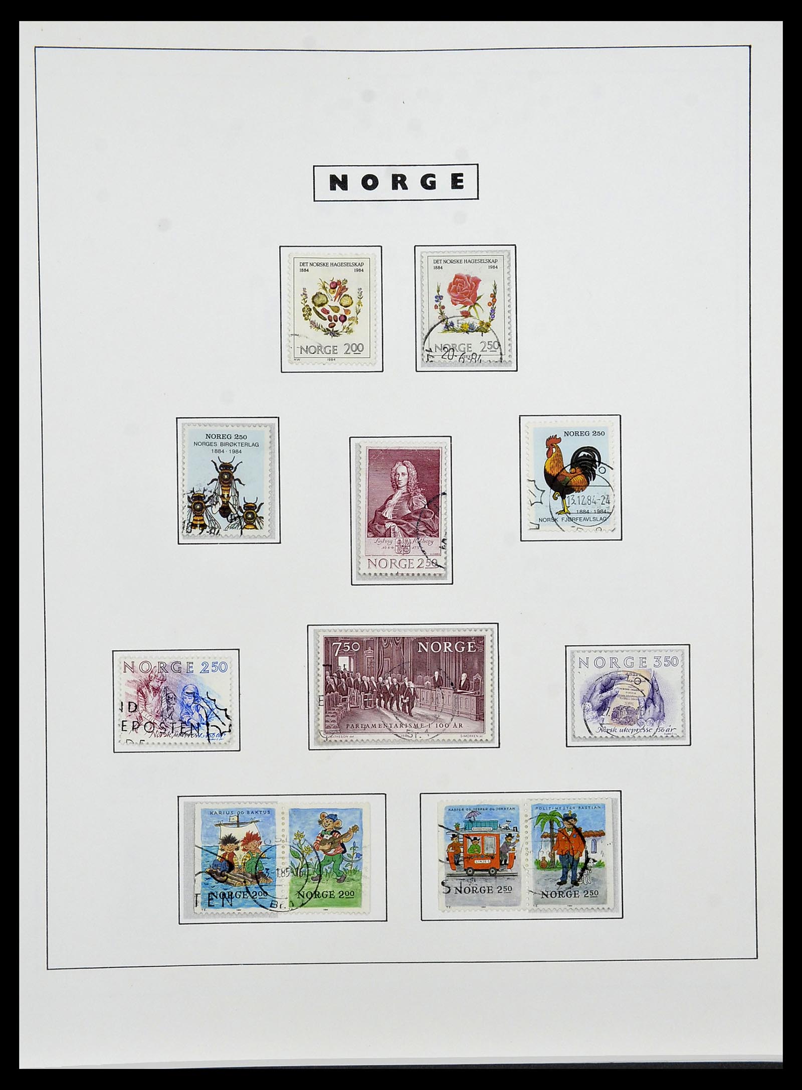 34274 085 - Stamp collection 34274 Norway 1856-2012.