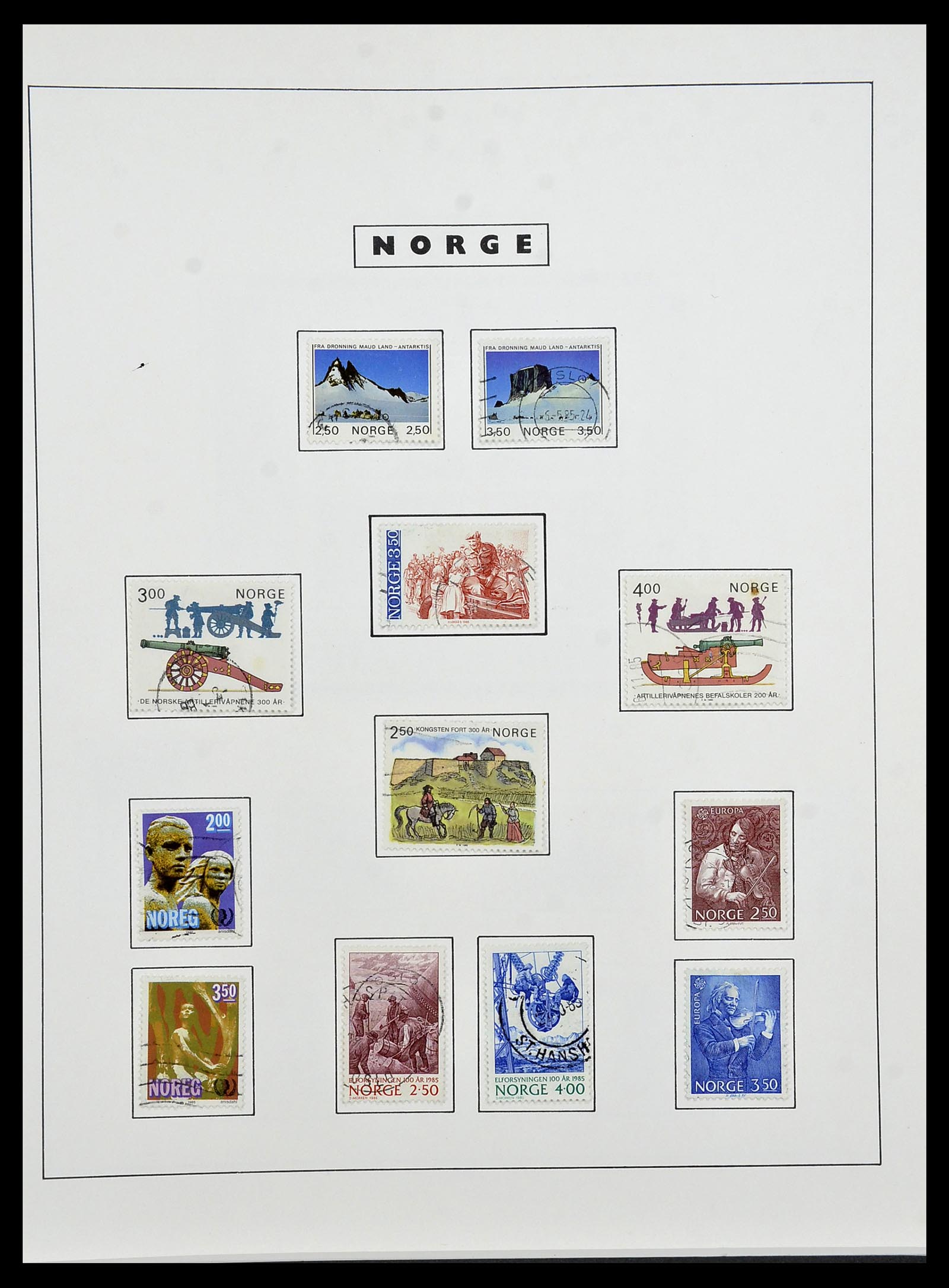 34274 086 - Stamp collection 34274 Norway 1856-2012.