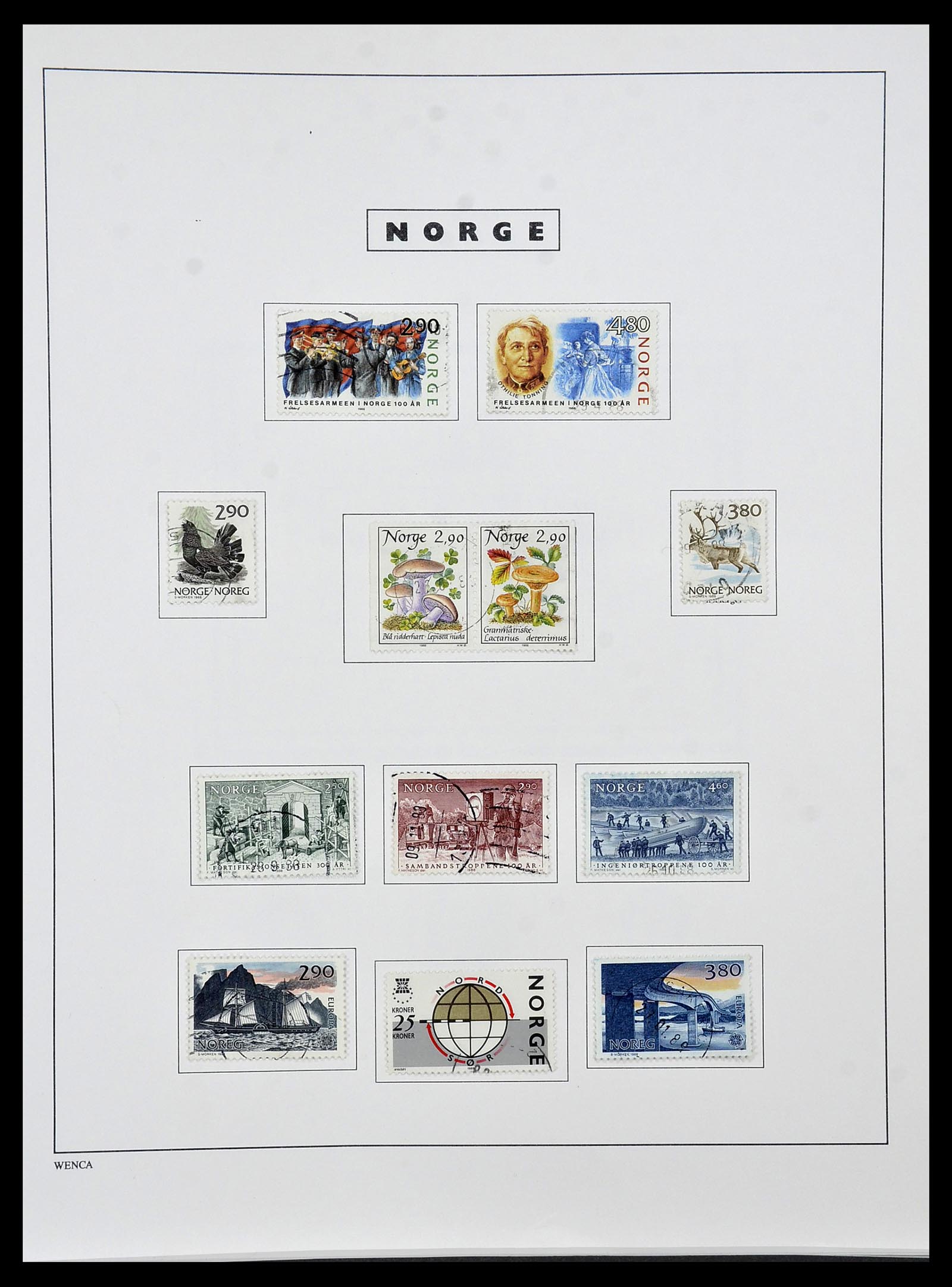 34274 093 - Stamp collection 34274 Norway 1856-2012.