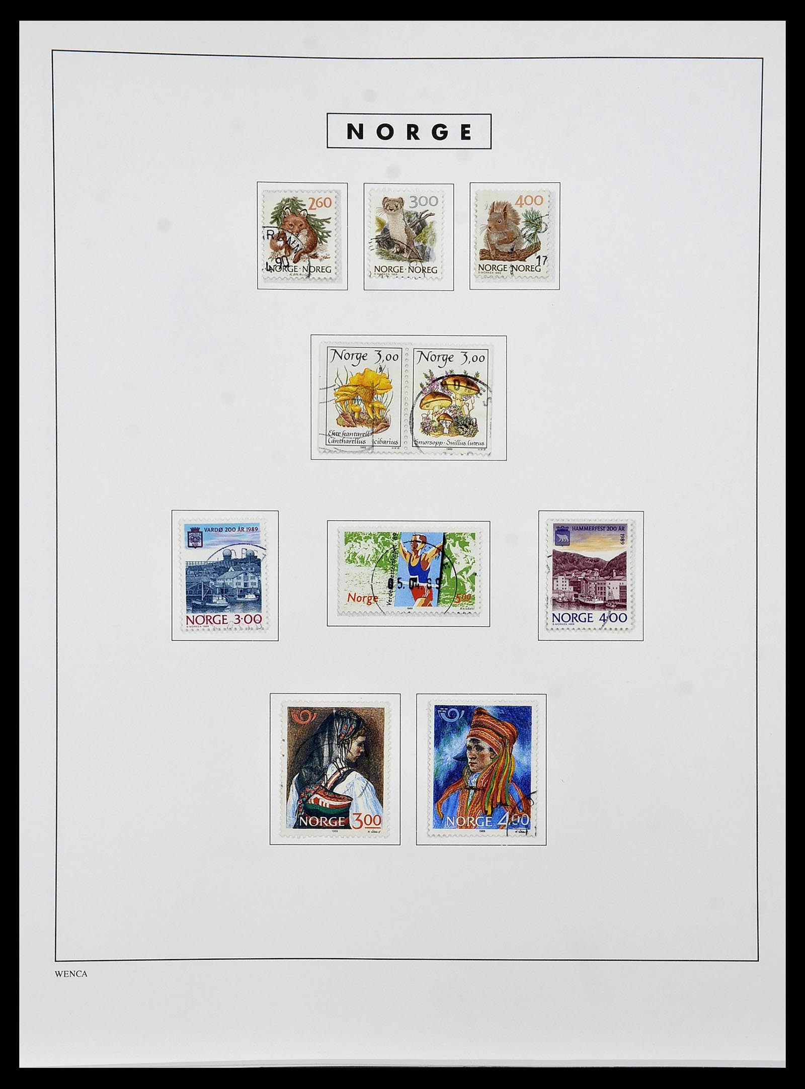 34274 096 - Stamp collection 34274 Norway 1856-2012.