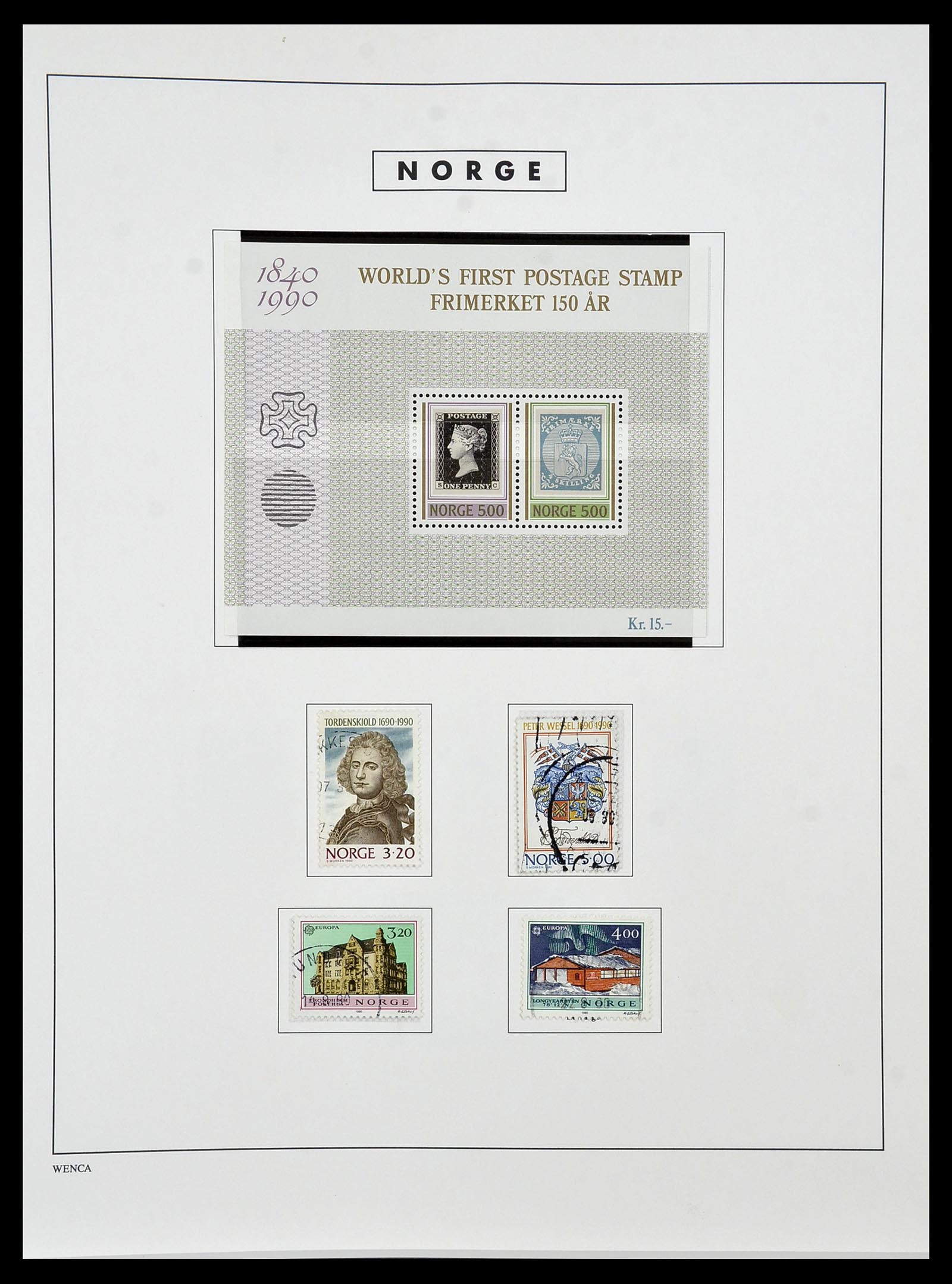34274 100 - Stamp collection 34274 Norway 1856-2012.