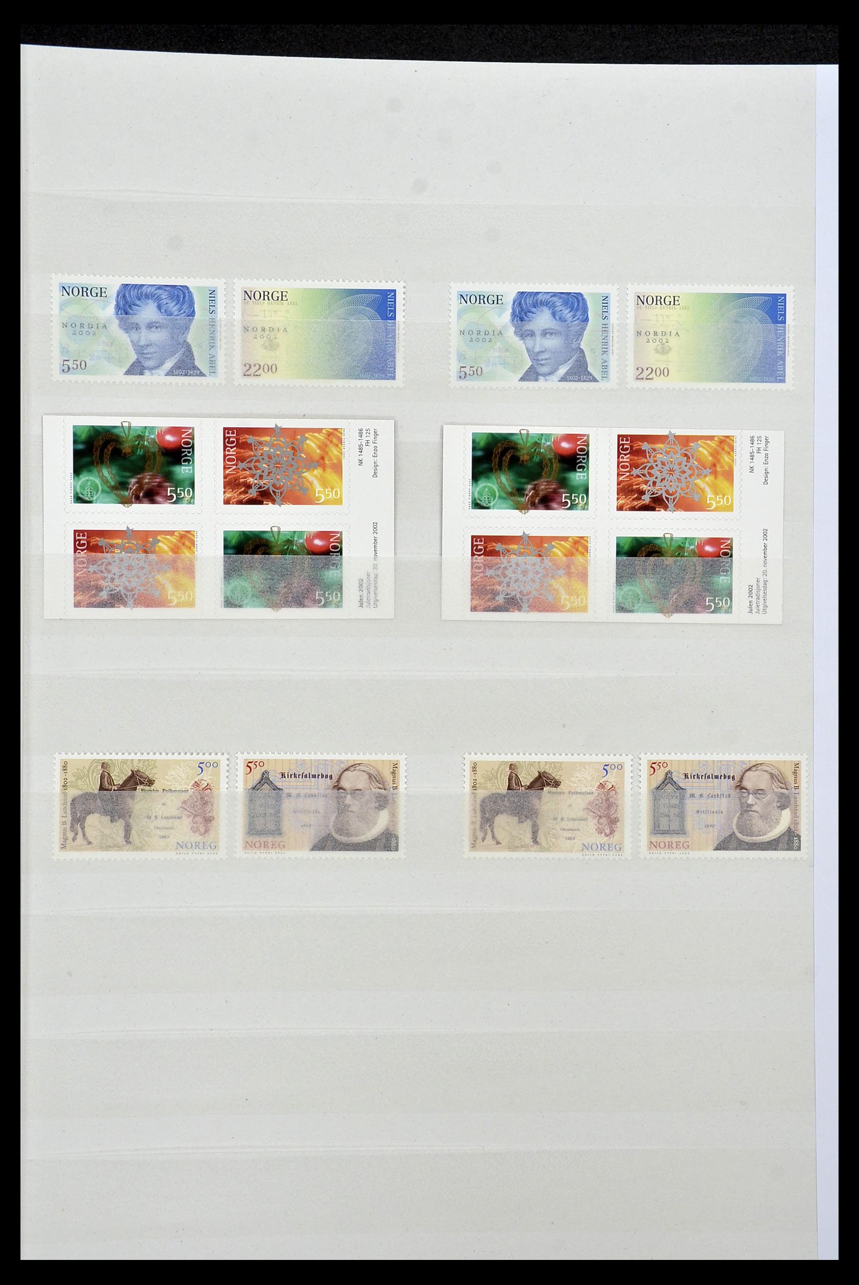 34274 133 - Postzegelverzameling 34274 Noorwegen 1856-2012.