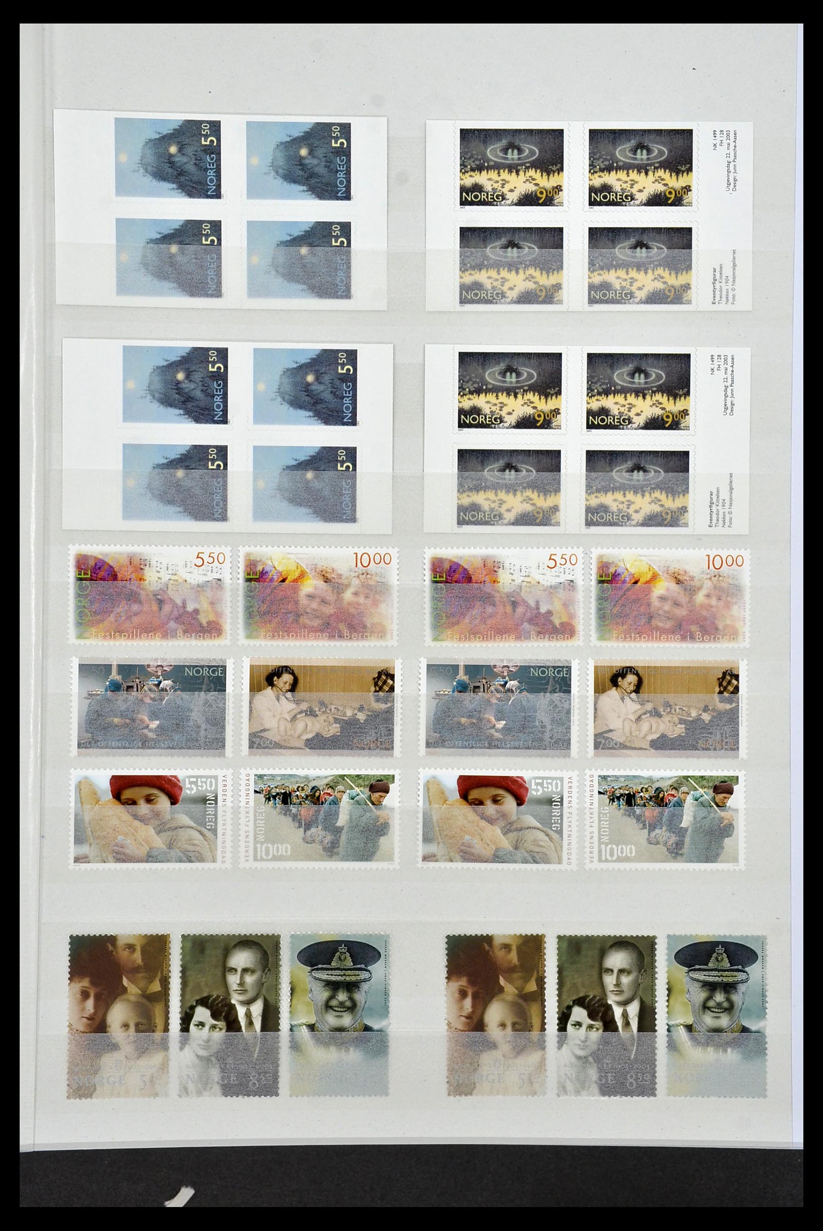 34274 135 - Stamp collection 34274 Norway 1856-2012.
