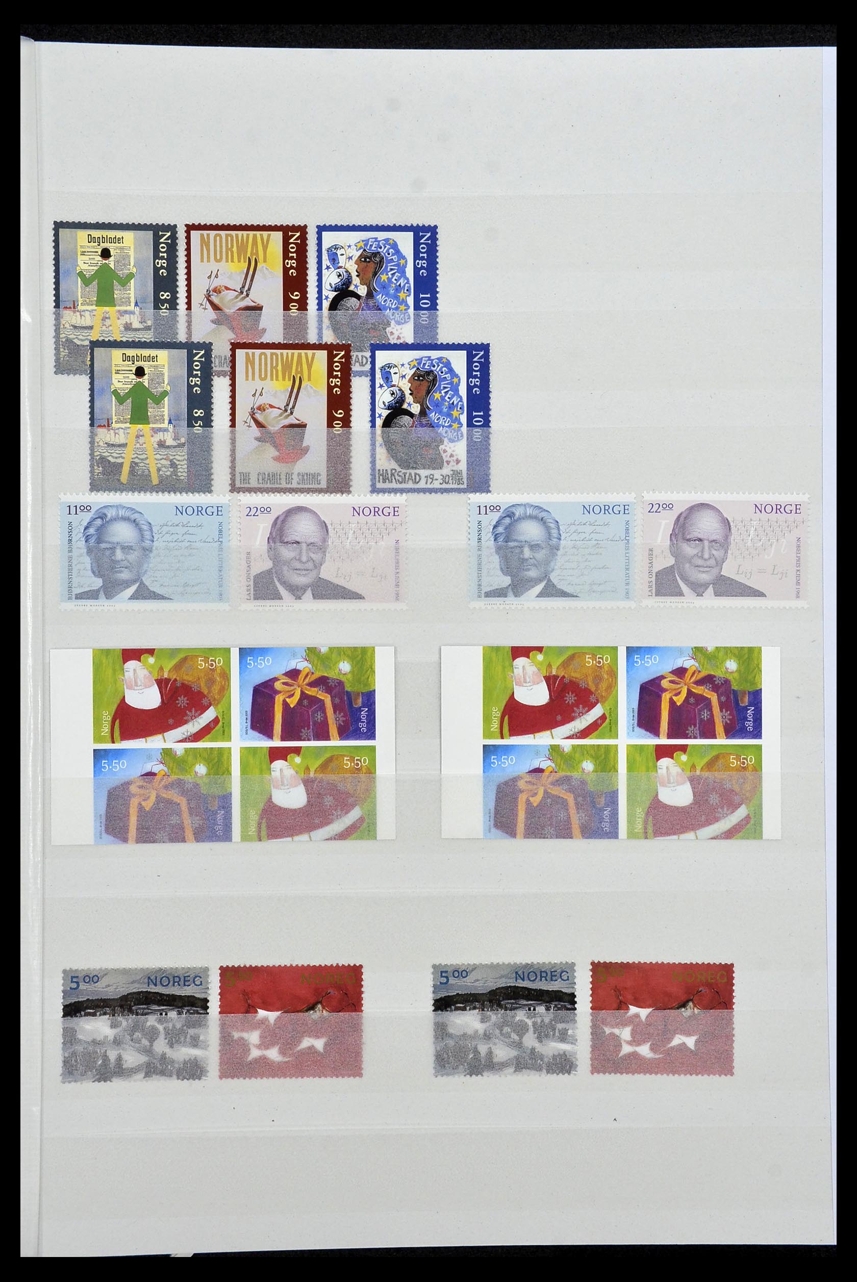 34274 137 - Postzegelverzameling 34274 Noorwegen 1856-2012.