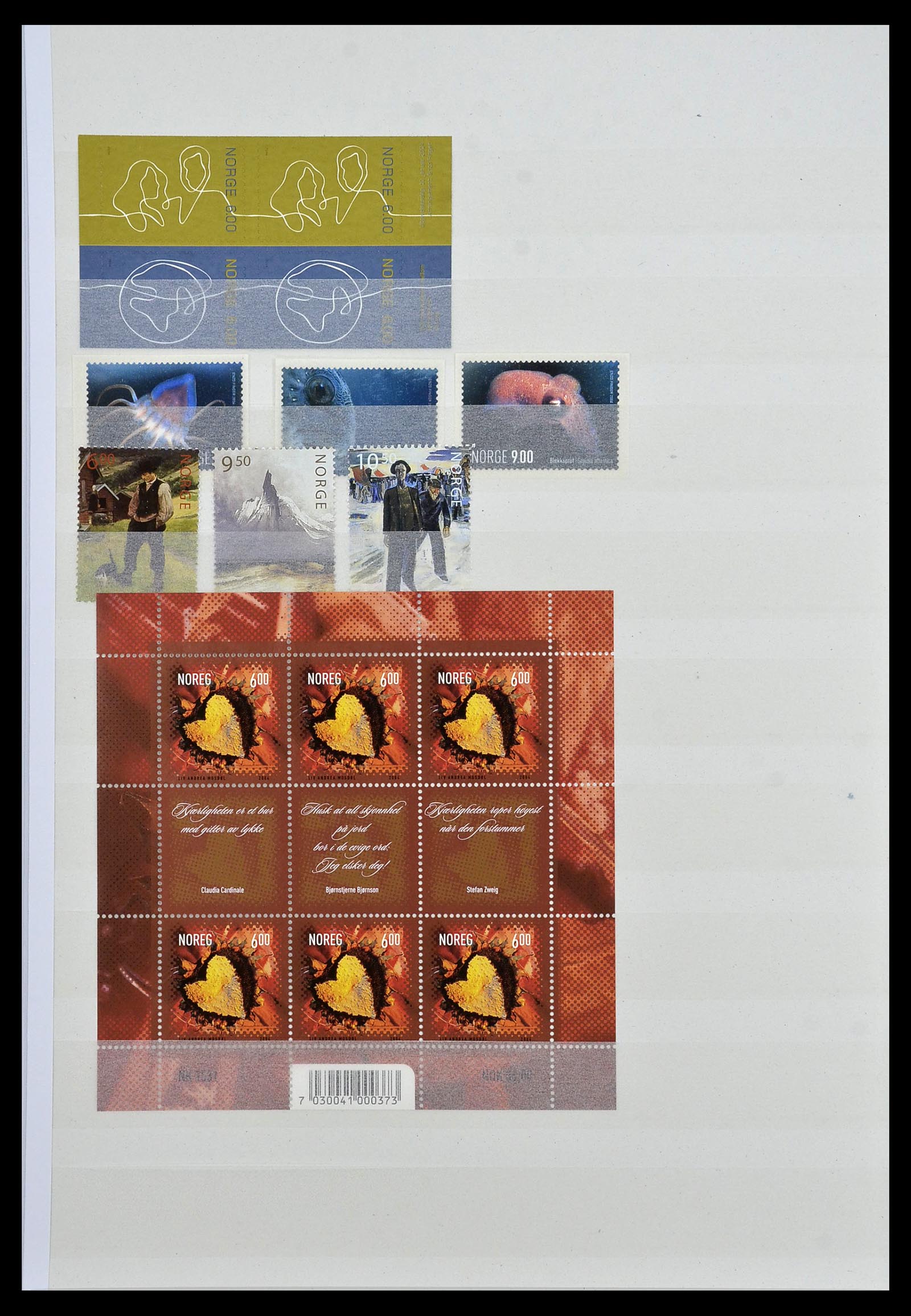 34274 138 - Postzegelverzameling 34274 Noorwegen 1856-2012.