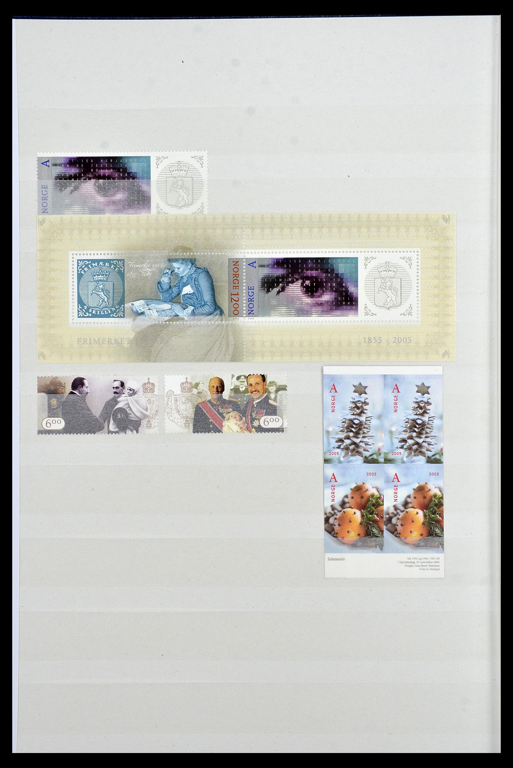 34274 144 - Stamp collection 34274 Norway 1856-2012.
