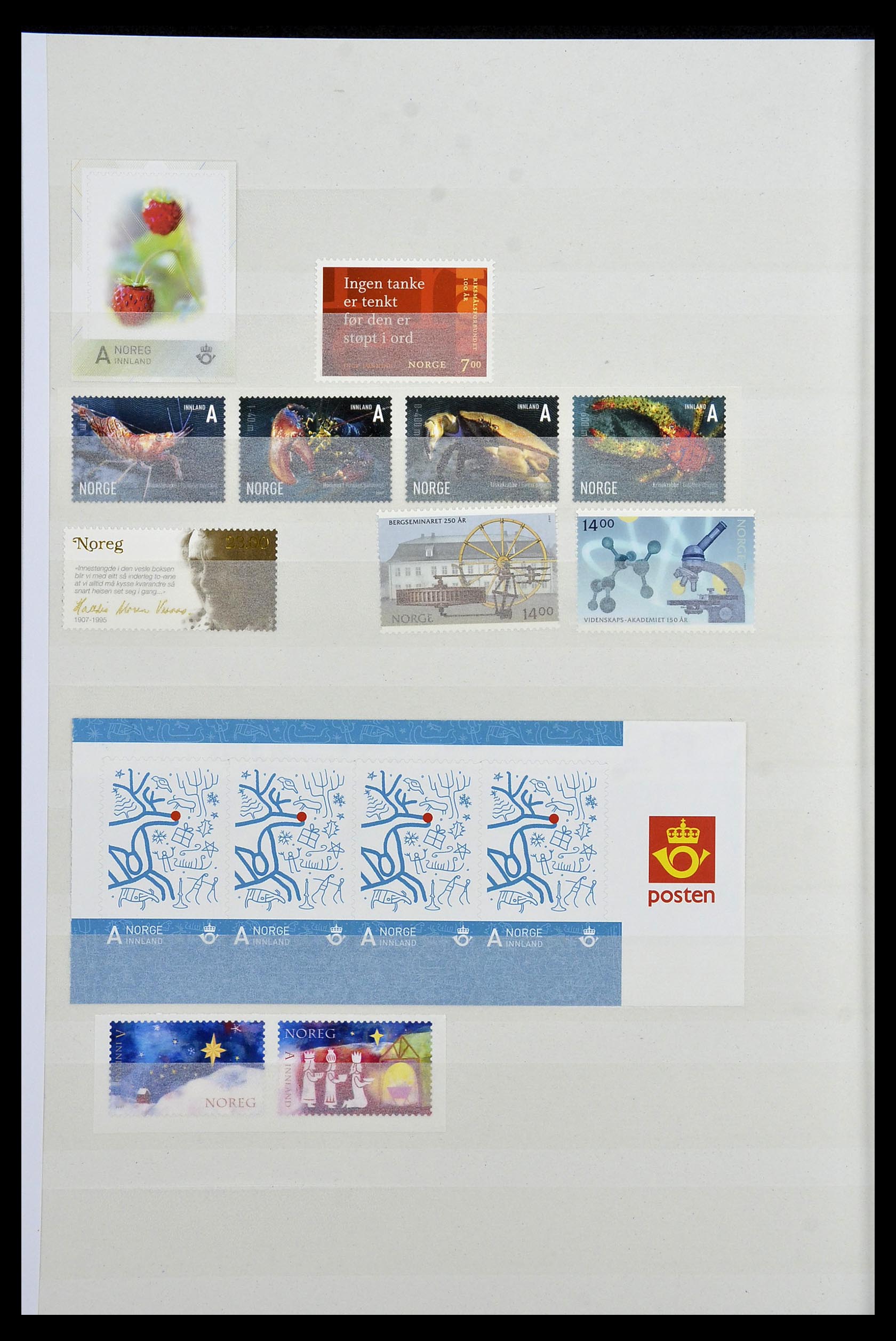 34274 150 - Stamp collection 34274 Norway 1856-2012.