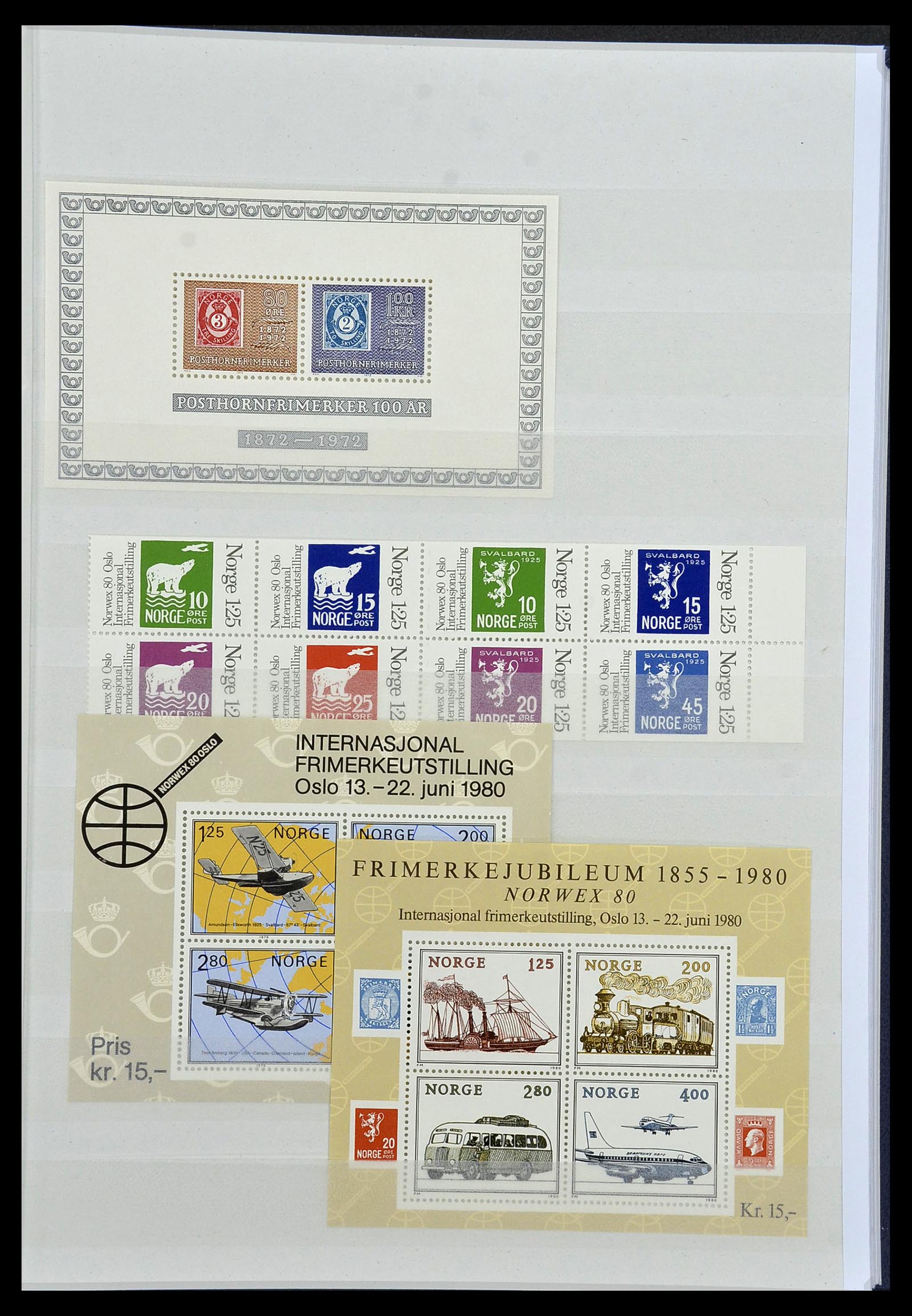 34274 162 - Postzegelverzameling 34274 Noorwegen 1856-2012.