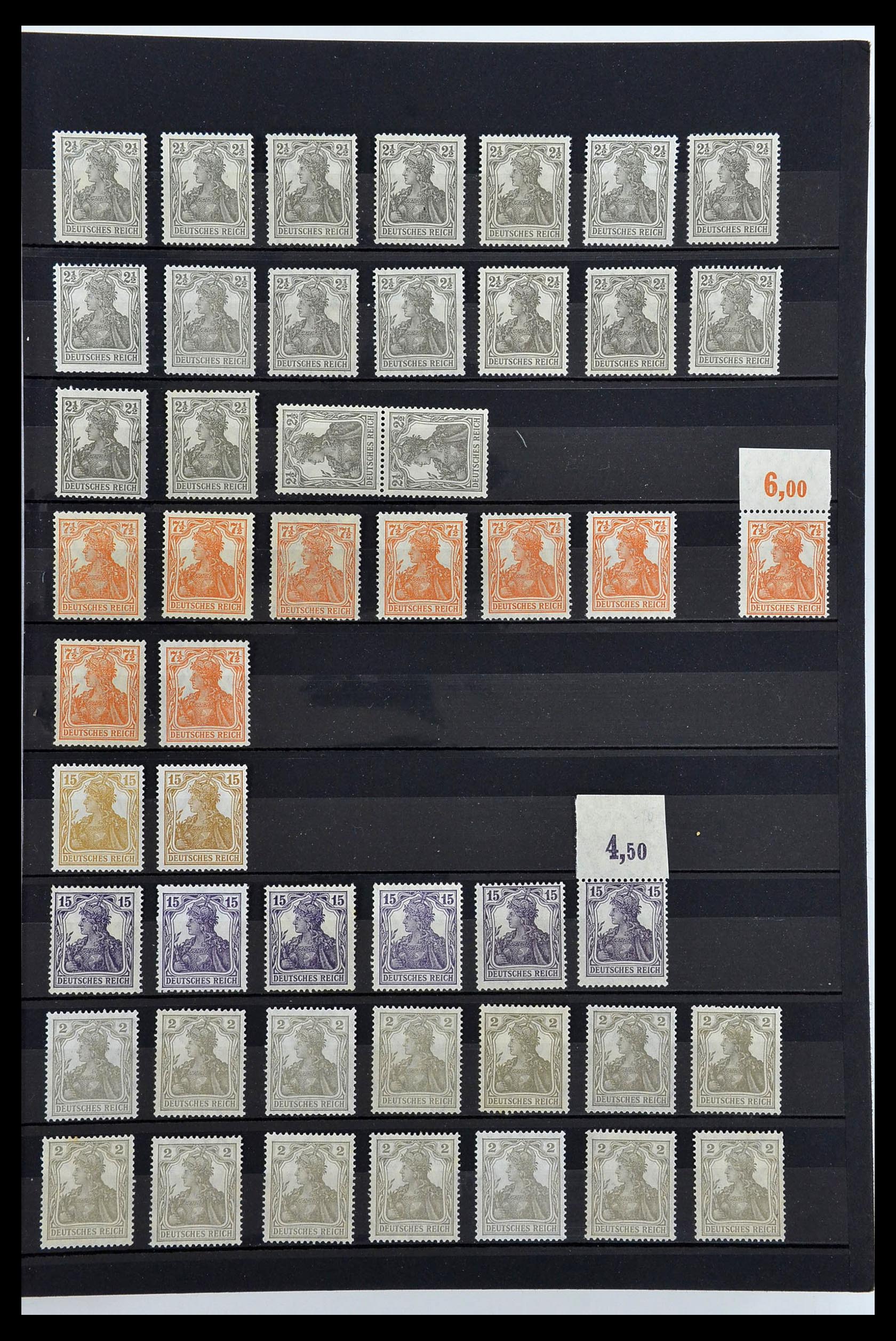 34275 003 - Postzegelverzameling 34275 Duitse Rijk postfris 1889-1945.