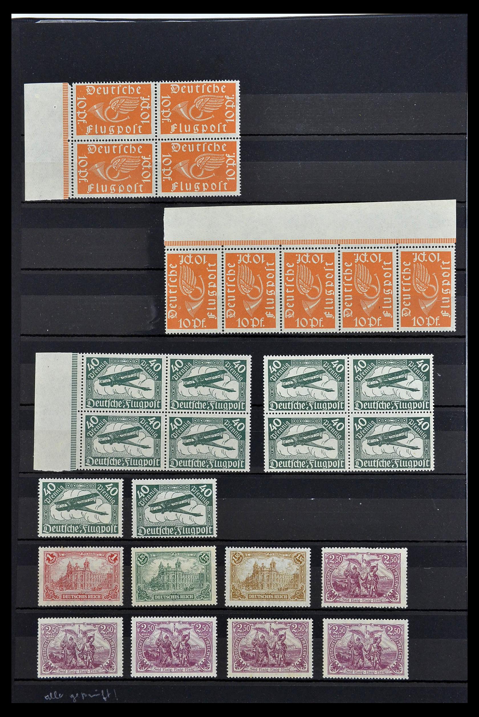 34275 006 - Postzegelverzameling 34275 Duitse Rijk postfris 1889-1945.