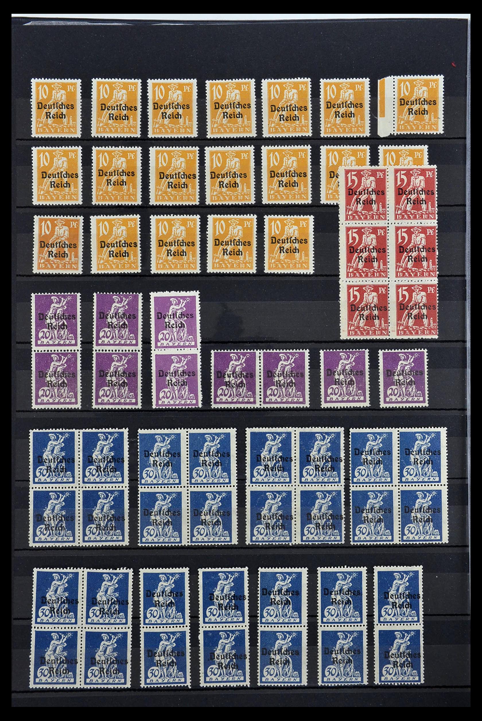 34275 008 - Postzegelverzameling 34275 Duitse Rijk postfris 1889-1945.