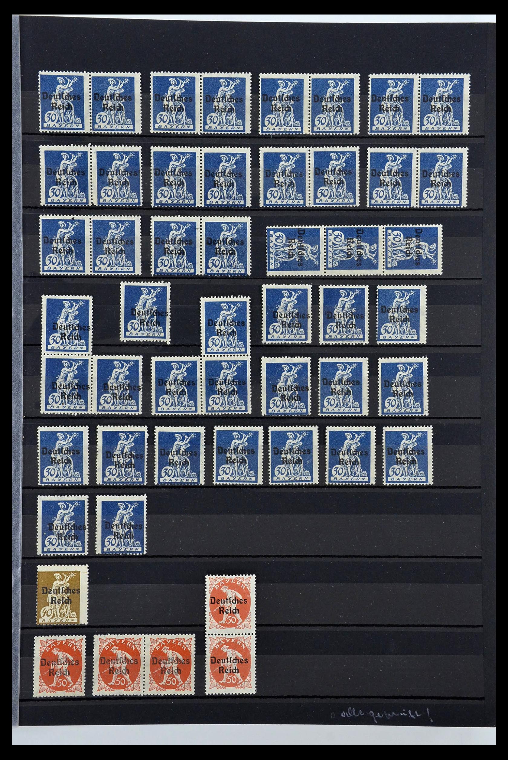 34275 009 - Postzegelverzameling 34275 Duitse Rijk postfris 1889-1945.