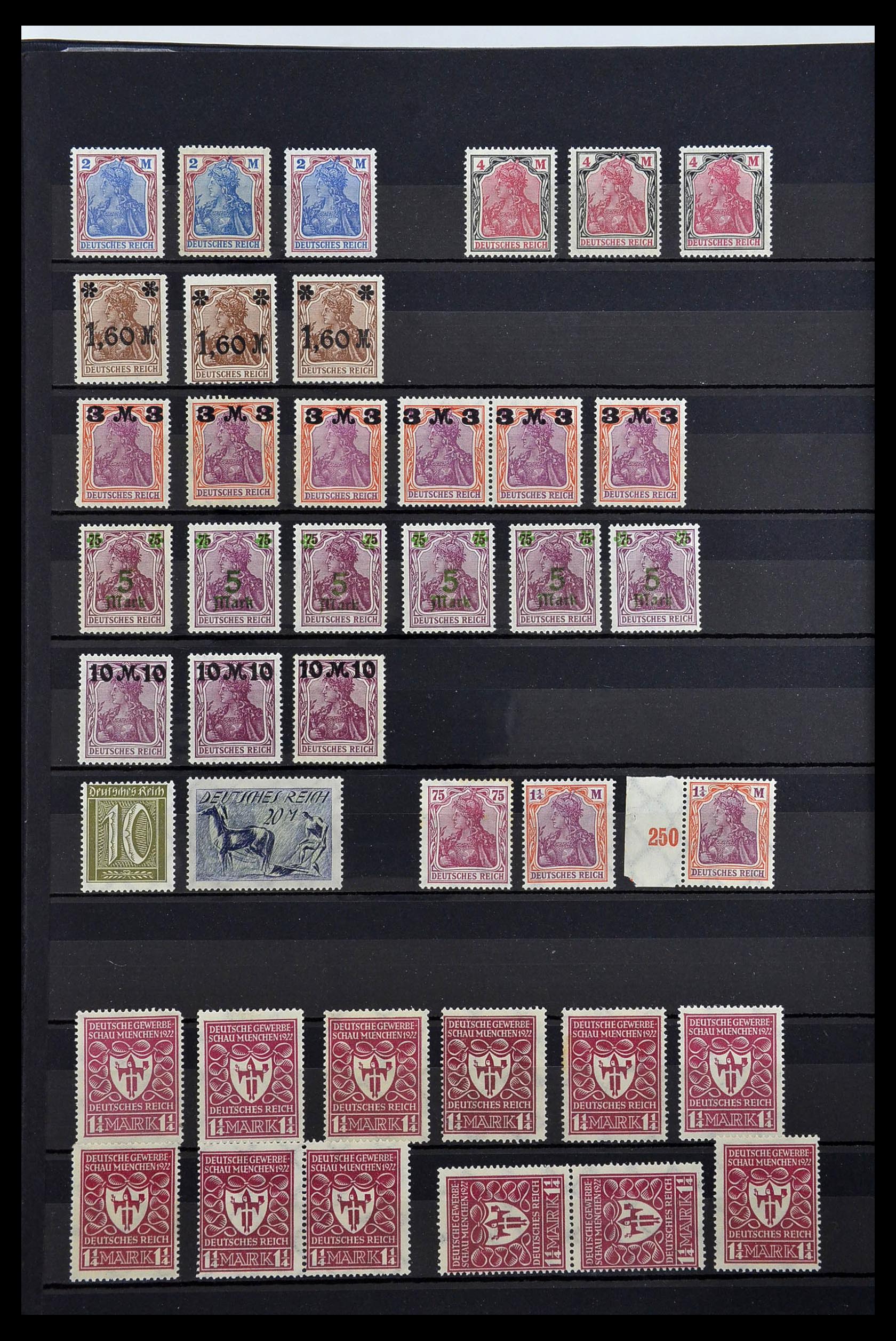 34275 014 - Postzegelverzameling 34275 Duitse Rijk postfris 1889-1945.
