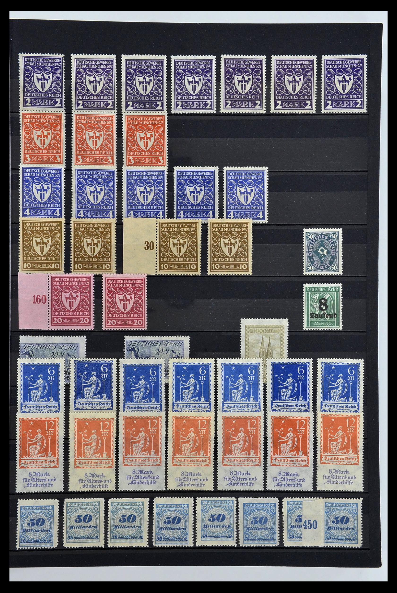 34275 015 - Postzegelverzameling 34275 Duitse Rijk postfris 1889-1945.