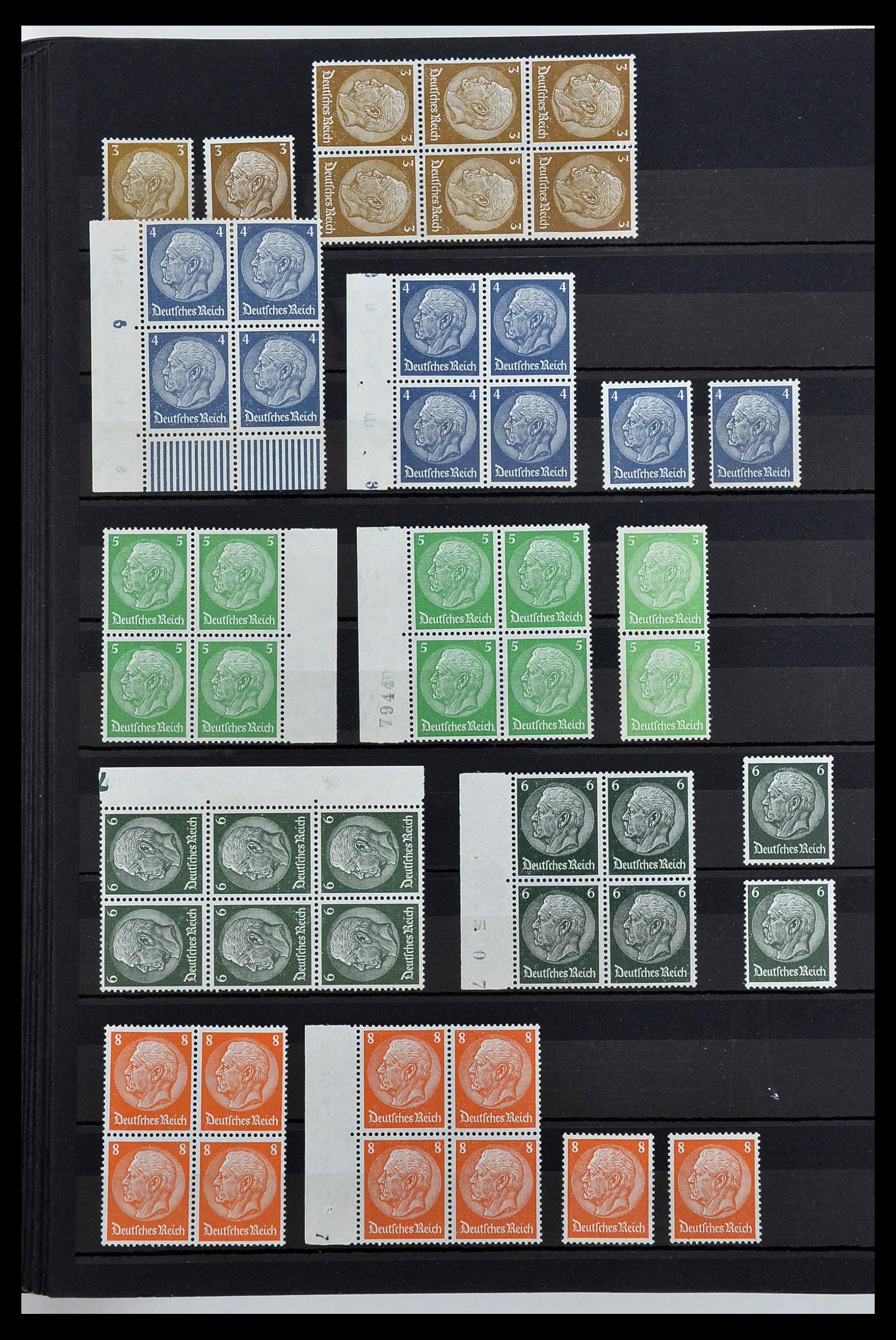 34275 018 - Postzegelverzameling 34275 Duitse Rijk postfris 1889-1945.