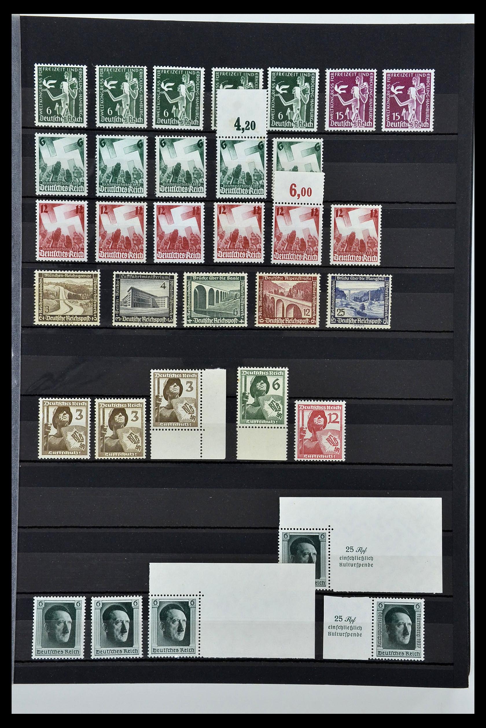 34275 021 - Stamp collection 34275 German Reich MNH 1889-1945.