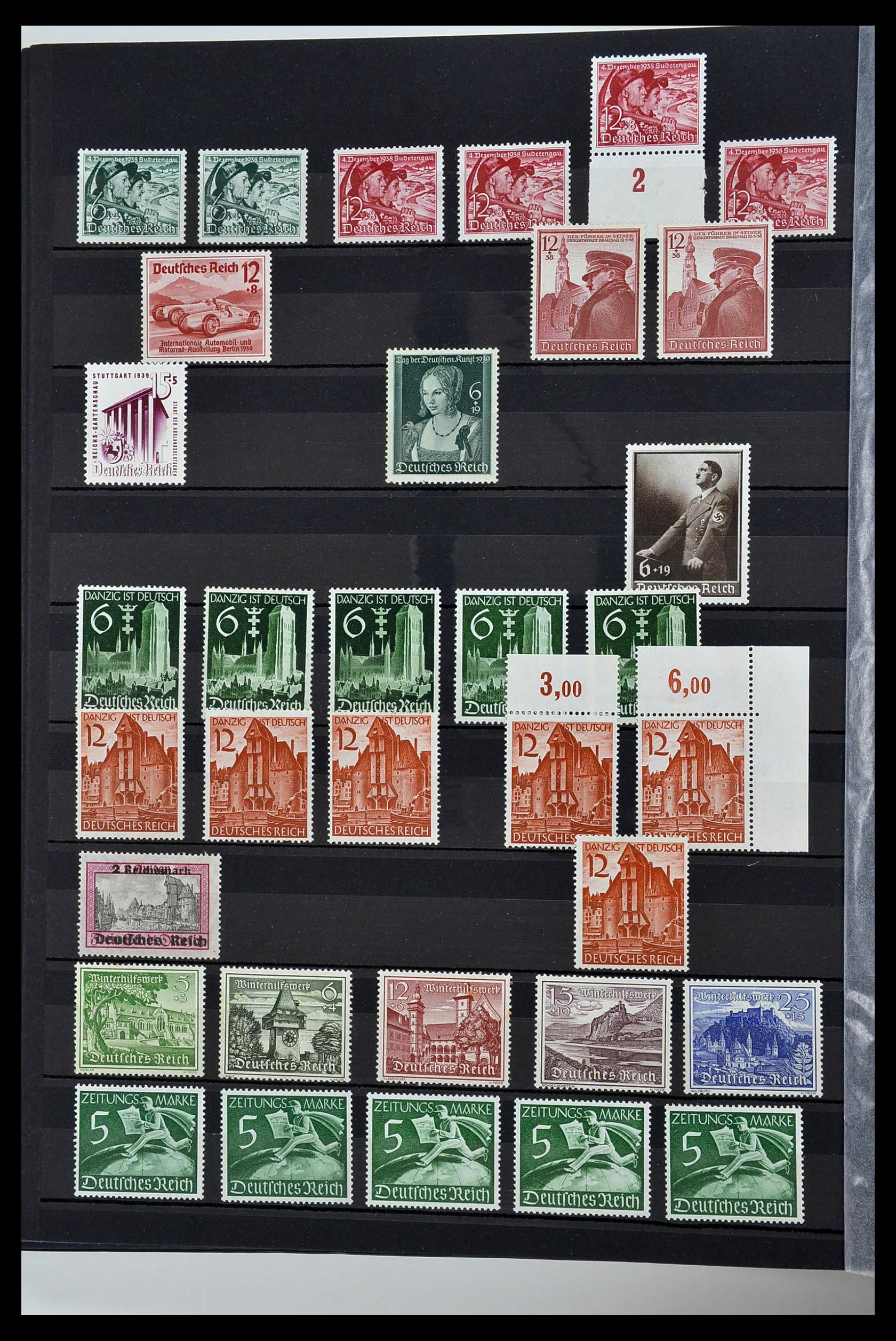 34275 024 - Stamp collection 34275 German Reich MNH 1889-1945.