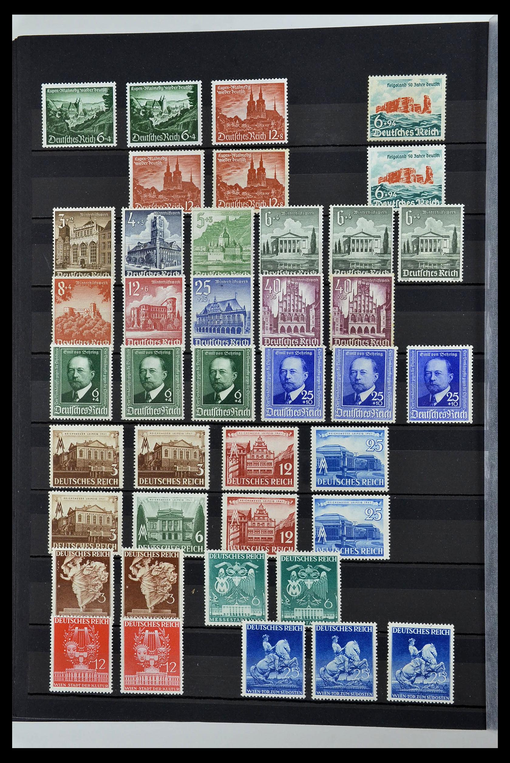 34275 026 - Postzegelverzameling 34275 Duitse Rijk postfris 1889-1945.