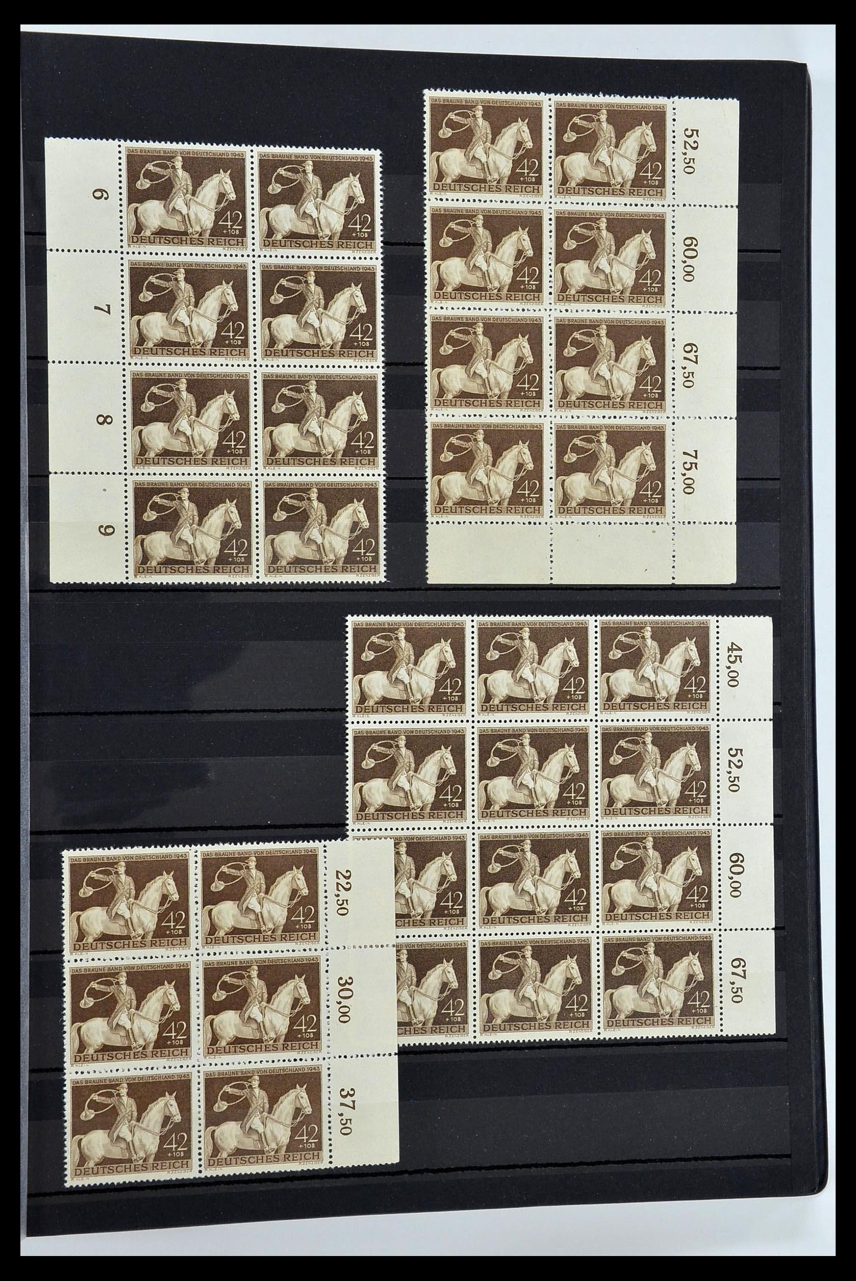 34275 045 - Postzegelverzameling 34275 Duitse Rijk postfris 1889-1945.