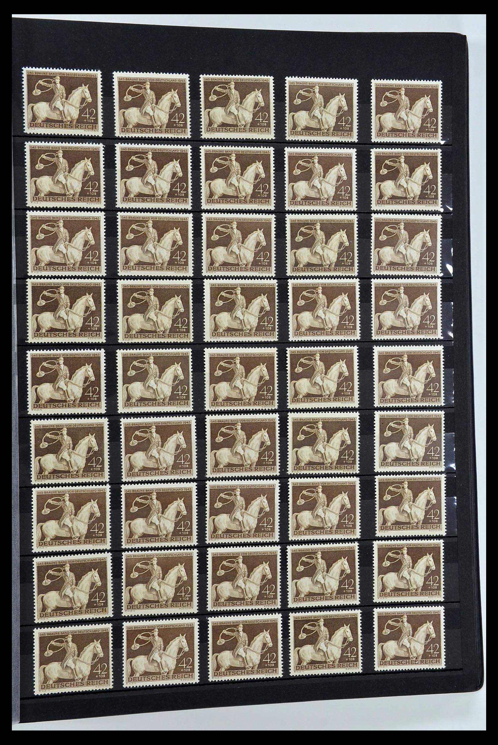 34275 047 - Postzegelverzameling 34275 Duitse Rijk postfris 1889-1945.