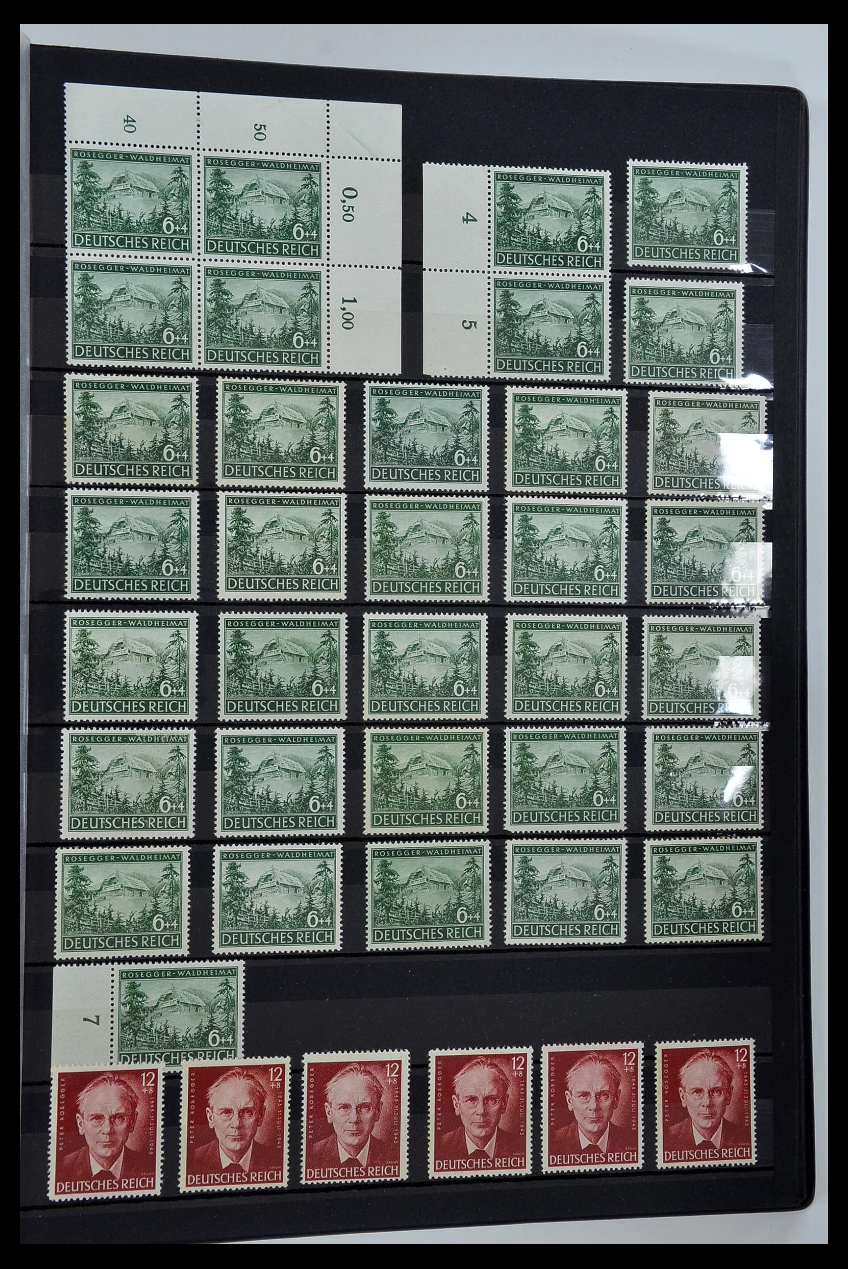 34275 049 - Postzegelverzameling 34275 Duitse Rijk postfris 1889-1945.