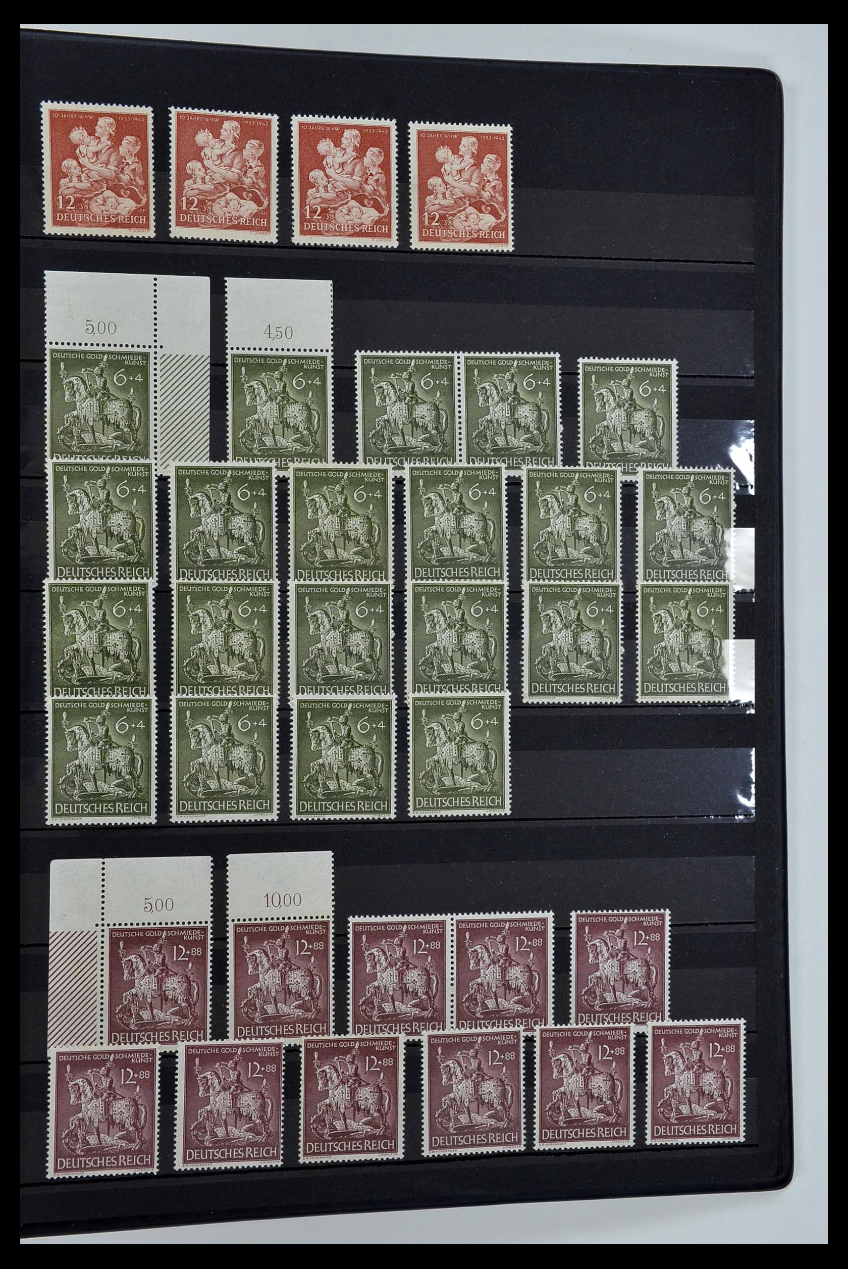 34275 055 - Postzegelverzameling 34275 Duitse Rijk postfris 1889-1945.