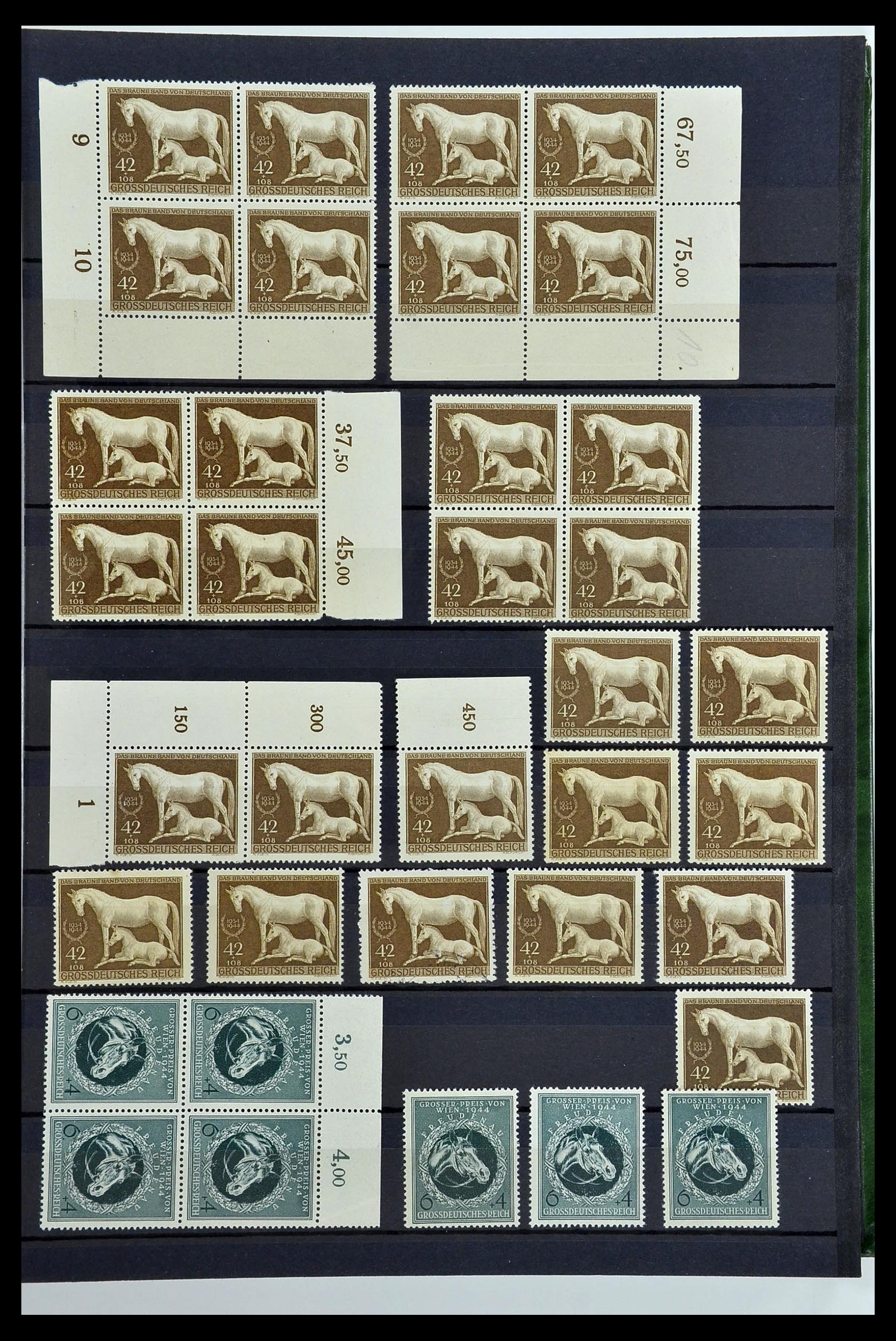 34275 075 - Stamp collection 34275 German Reich MNH 1889-1945.