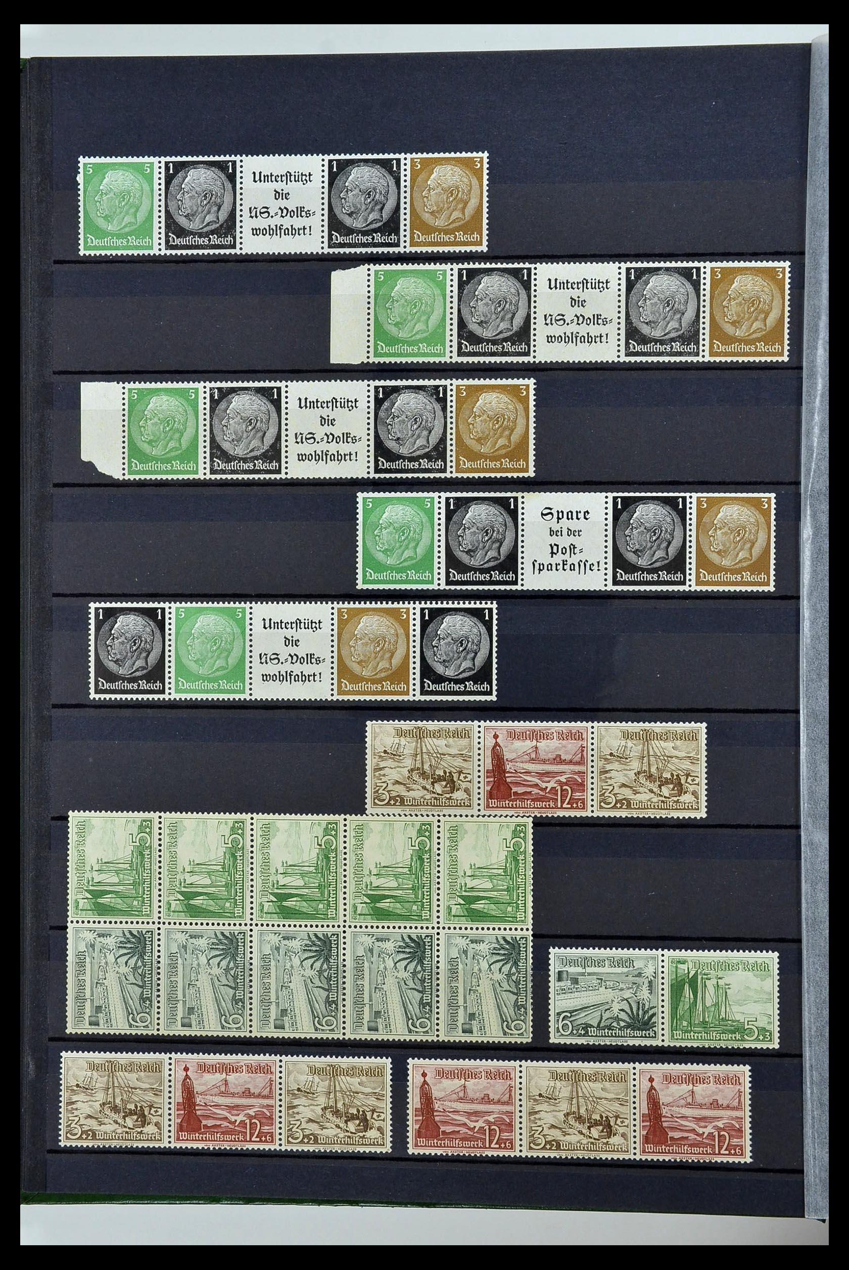34275 082 - Postzegelverzameling 34275 Duitse Rijk postfris 1889-1945.