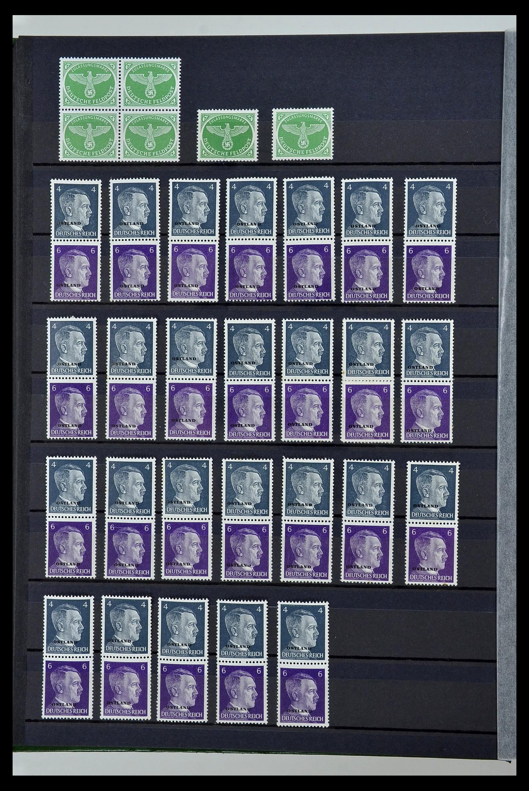 34275 085 - Postzegelverzameling 34275 Duitse Rijk postfris 1889-1945.