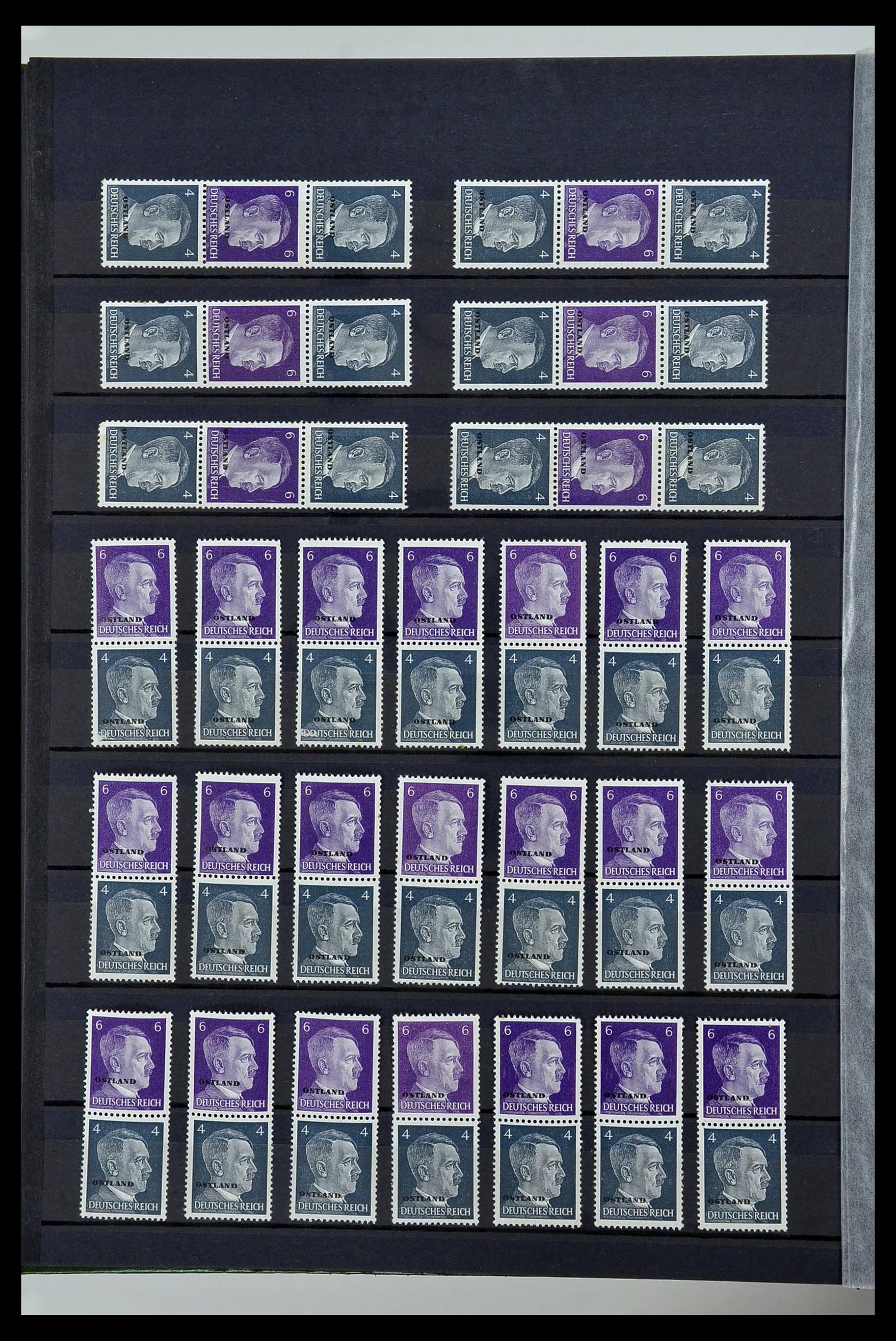 34275 086 - Postzegelverzameling 34275 Duitse Rijk postfris 1889-1945.