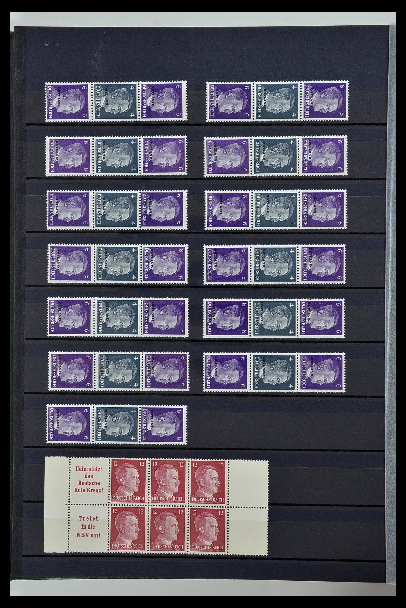 34275 088 - Postzegelverzameling 34275 Duitse Rijk postfris 1889-1945.