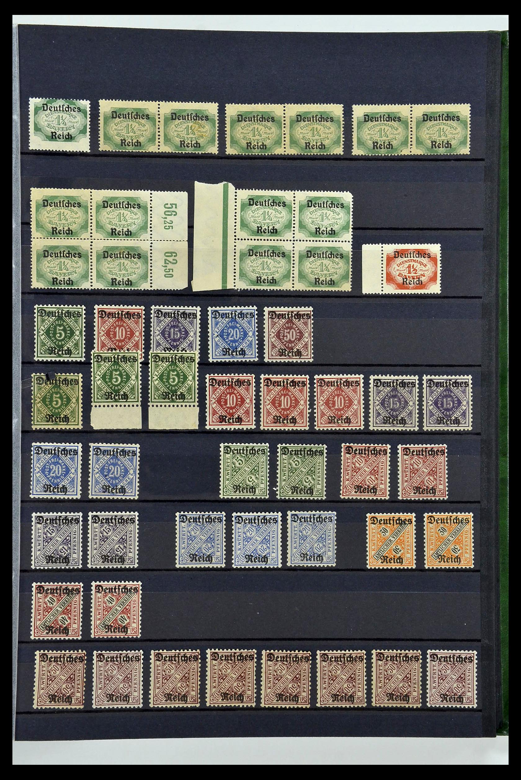 34275 092 - Postzegelverzameling 34275 Duitse Rijk postfris 1889-1945.